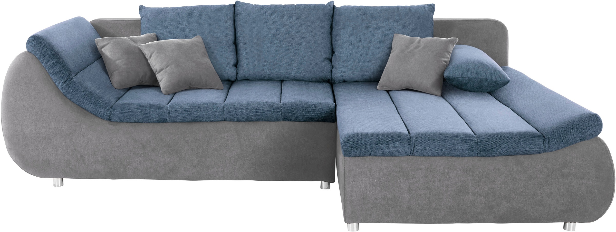 INOSIGN Ecksofa »Imola, elegant und modern, aktuelle Steppung im Sitz, bequ günstig online kaufen