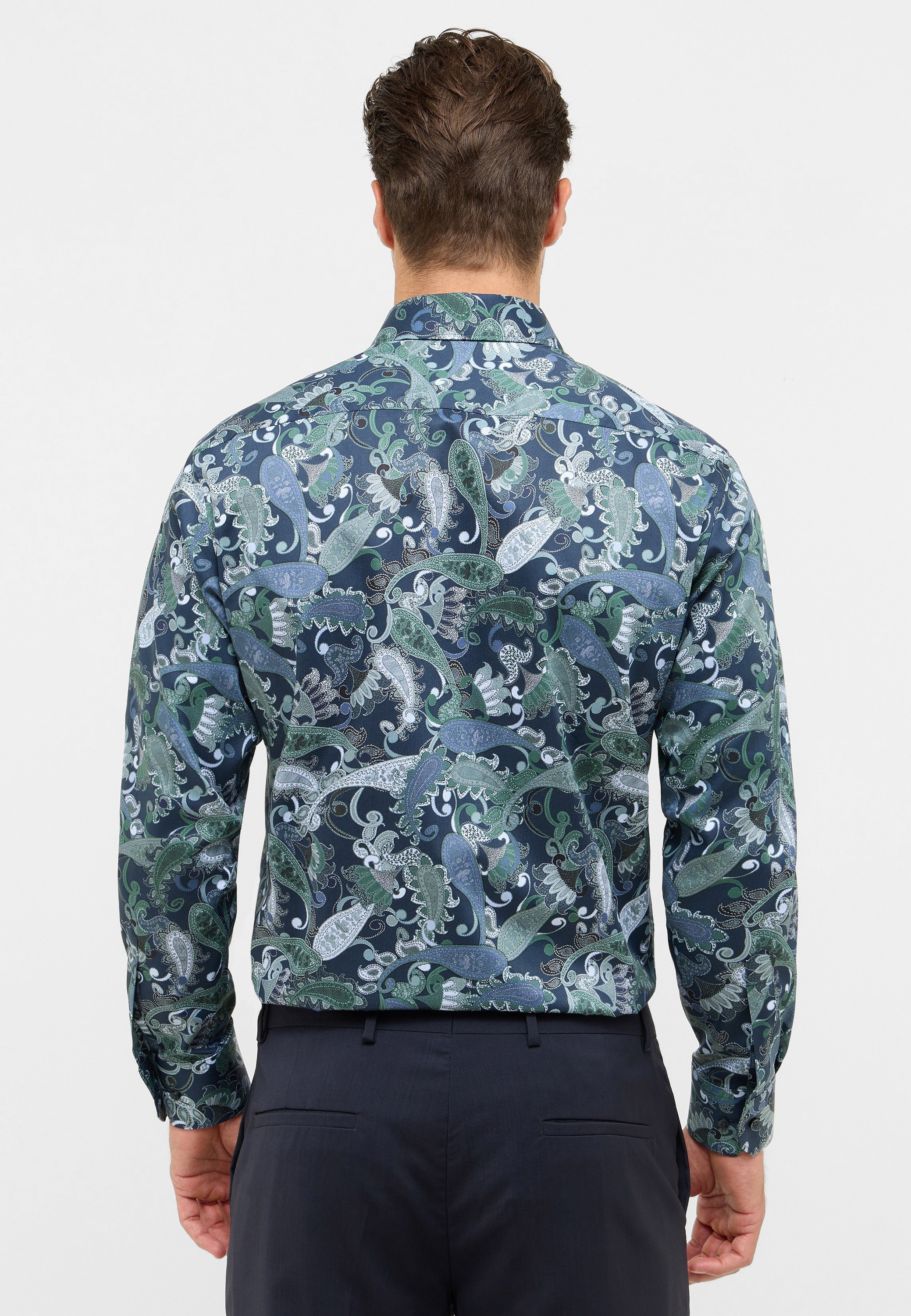 Eterna Langarmhemd »MODERN FIT«, NON IRON (bügelfrei)