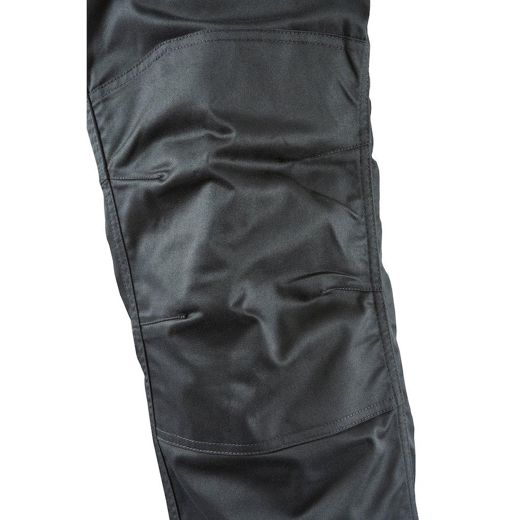 Northern Country Arbeitshose »light flex«, (einfache Verlängerung der Hose um 3cm, 7 Taschen + Kniebesatz), bequem durch Materialmix: weich, leicht und flexibel, ergonomisch