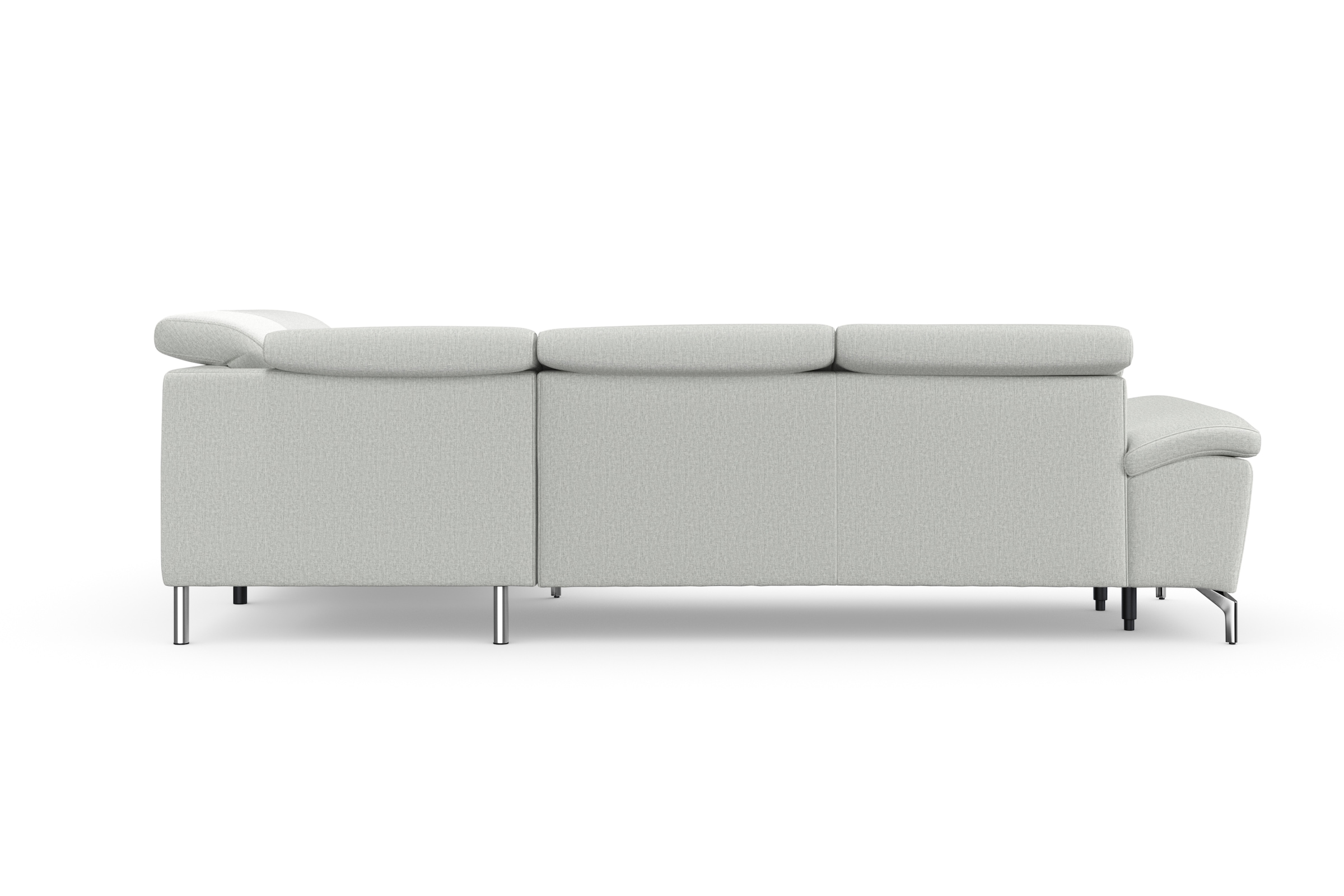 sit&more Ecksofa »Cool L-Form«, wahlweise mit Kopfteilverstellung und Vorziehsitz, motorisch