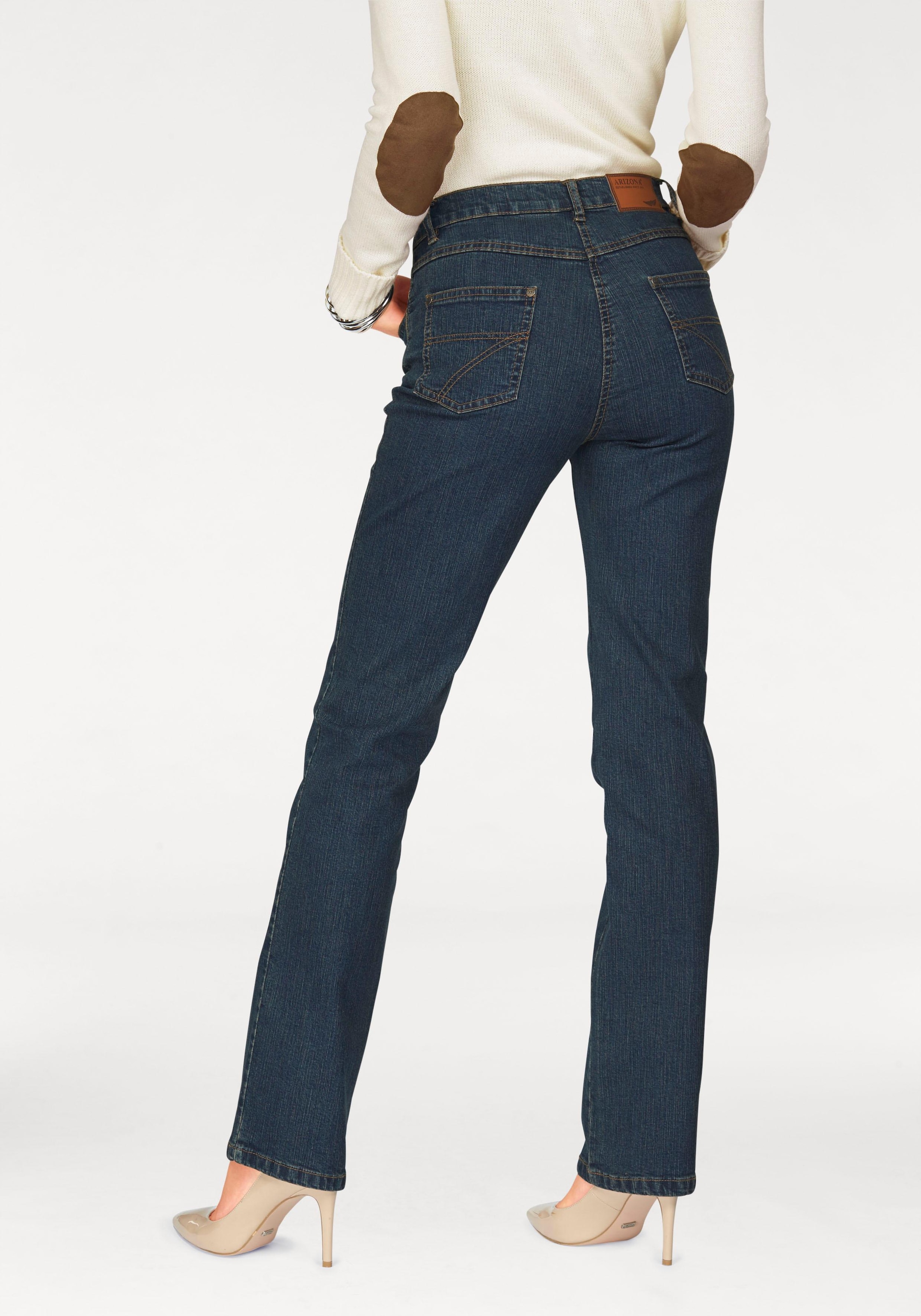 Arizona Gerade Waist Jeans »Annett«, kaufen online High