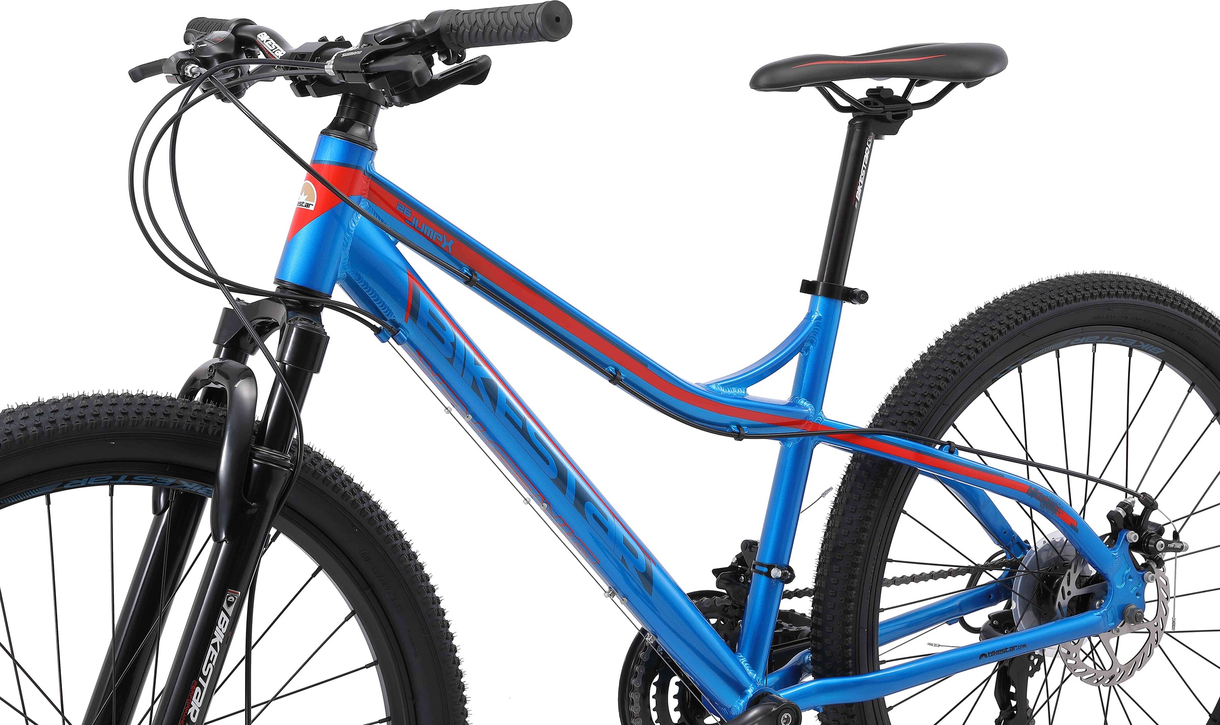 Bikestar Mountainbike 21 Gang Shimano RD-TY300 Schaltwerk Kettenschaltung für Damen und Herren, Kettenschaltung