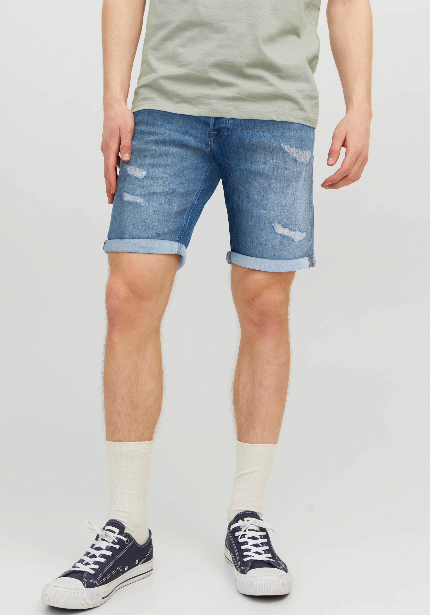 Bild von Jack & Jones Jeansshorts »JJIRICK JJORIGINAL SHORTS«