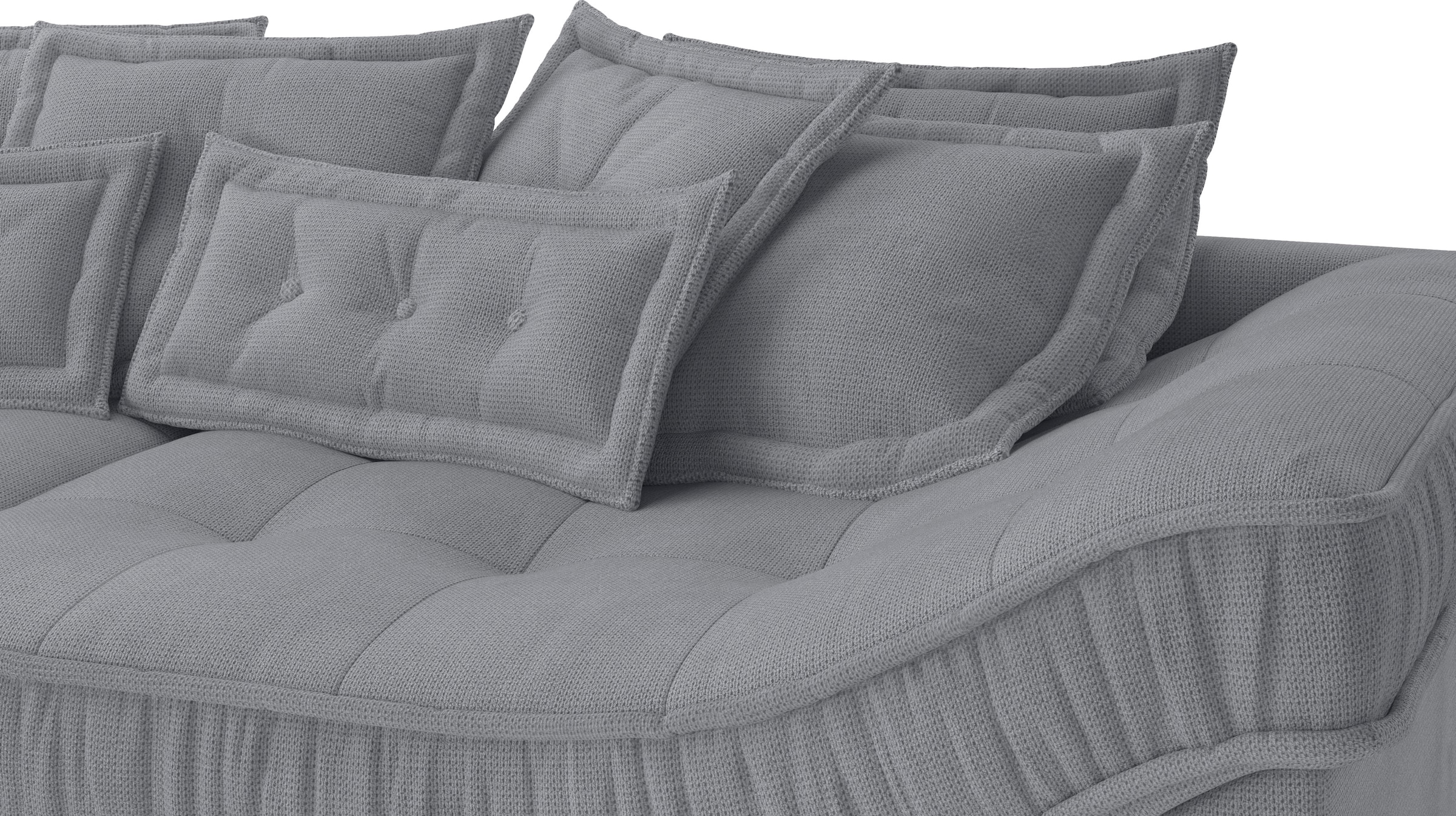 Mr. Couch Ecksofa »Diwan II, L-Form«, Wahlweise mit Kaltschaumpolsterung bis 140 kg belastbar