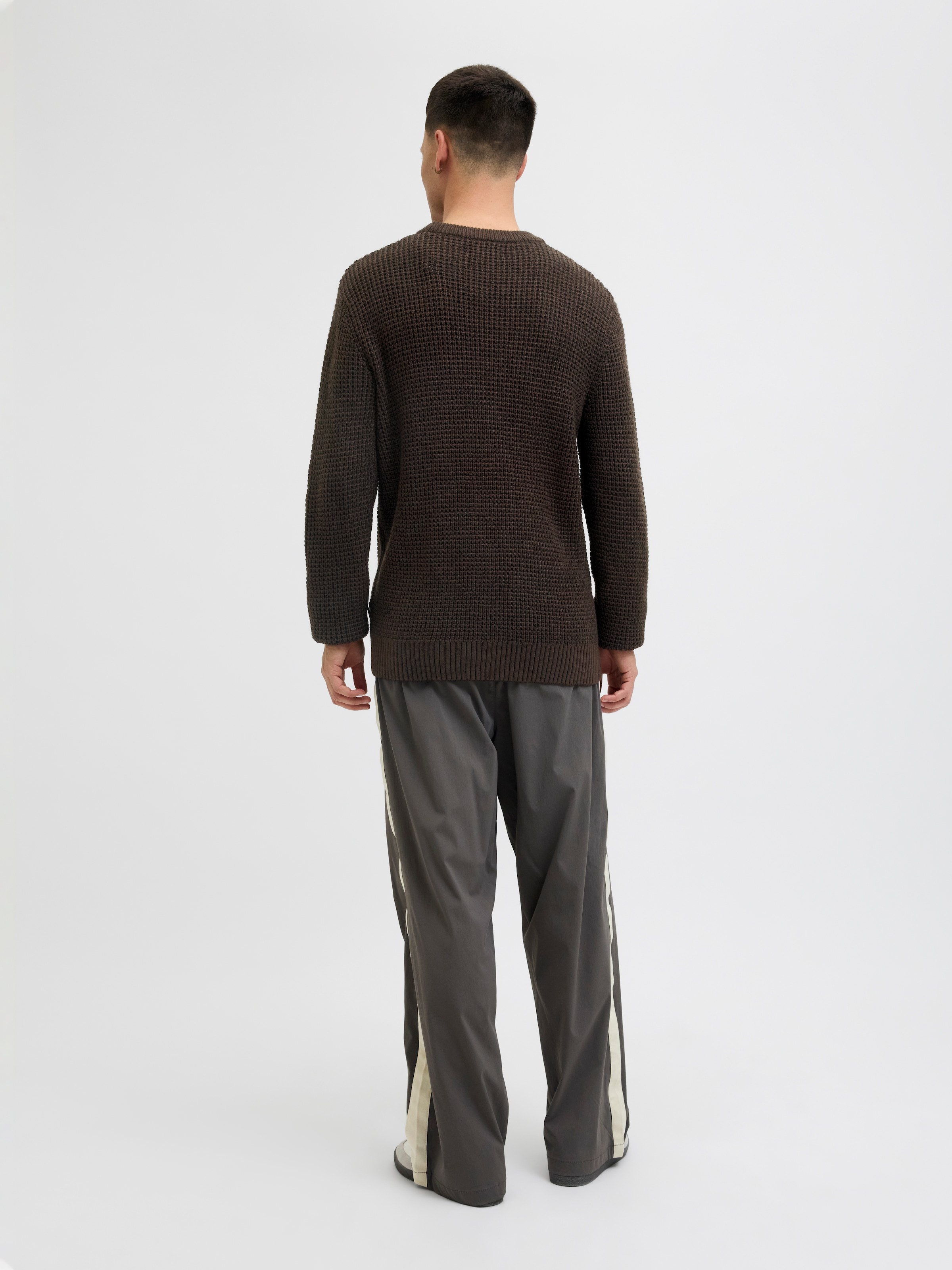 Jack & Jones Strickpullover »JJGLOBAL KNIT CREW NECK«