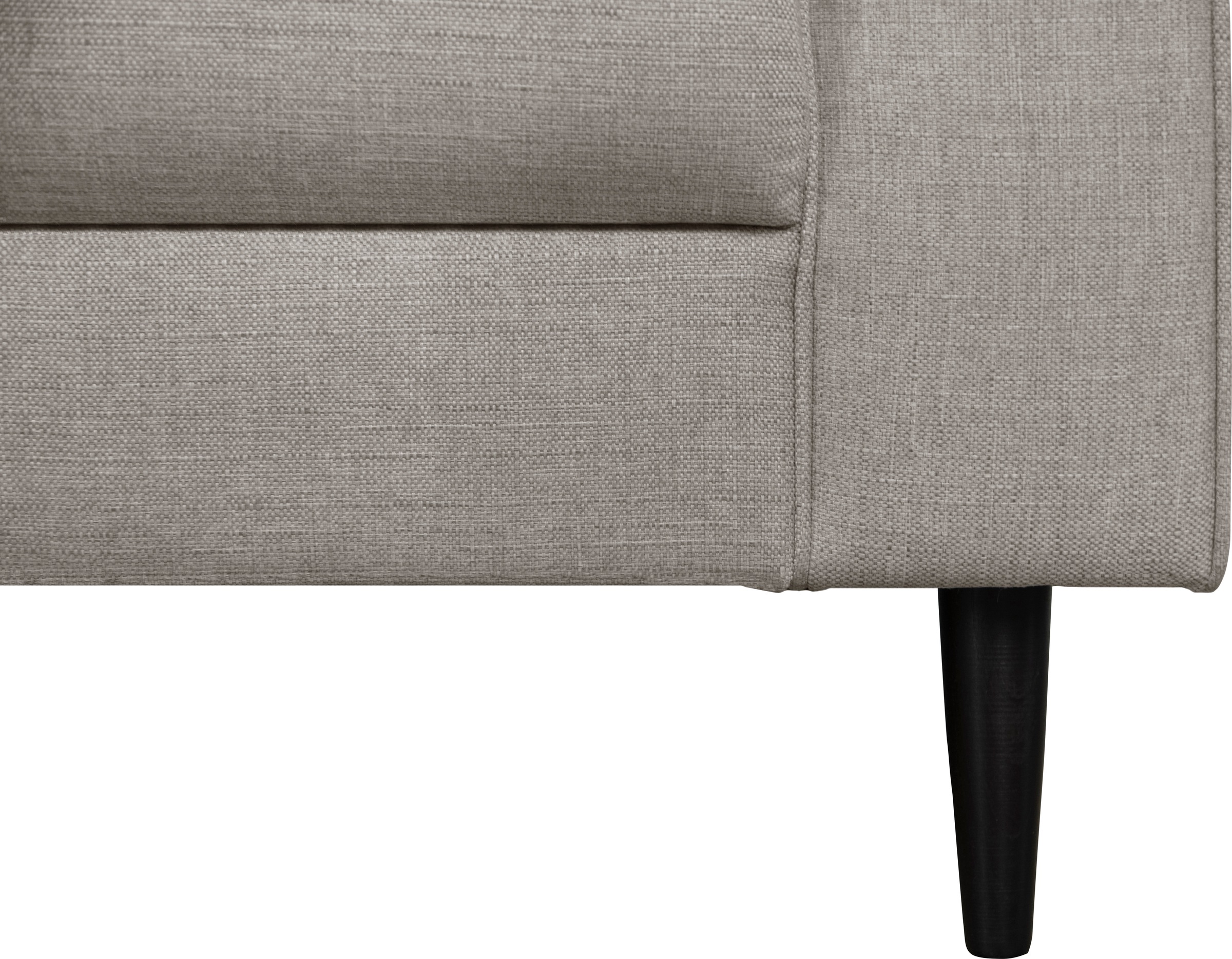 Home affaire Ecksofa »VEYRAS L-Form, hoher Sitzkomfort, Maße B/T/H: 230/150/76 cm«, mit Wellenunterfederung, incl. Rückenkissen und Zierkissen