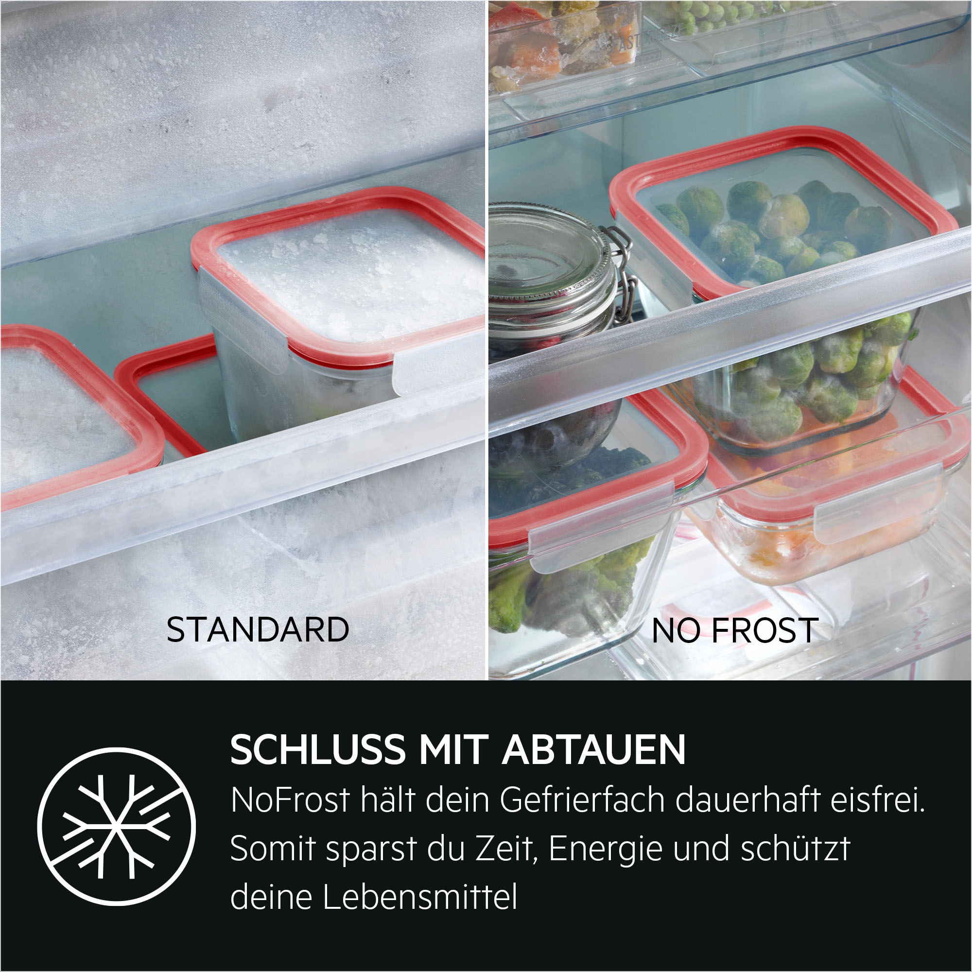 AEG Einbaukühlgefrierkombination Serie 8000 »TSC8M18WCC« 177 cm hoch 55,7 cm breit 360°Cooling-optimale Luftfeuchtigkeit & Zirkulation, NoFrost, Festtür