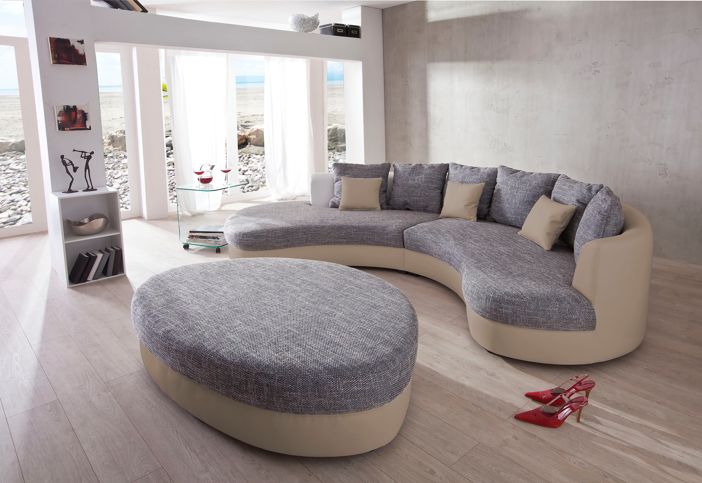 Home affaire Ecksofa »Limoncello organische Formensprache, OTTOs Choice, L-Form« ergonomische Form