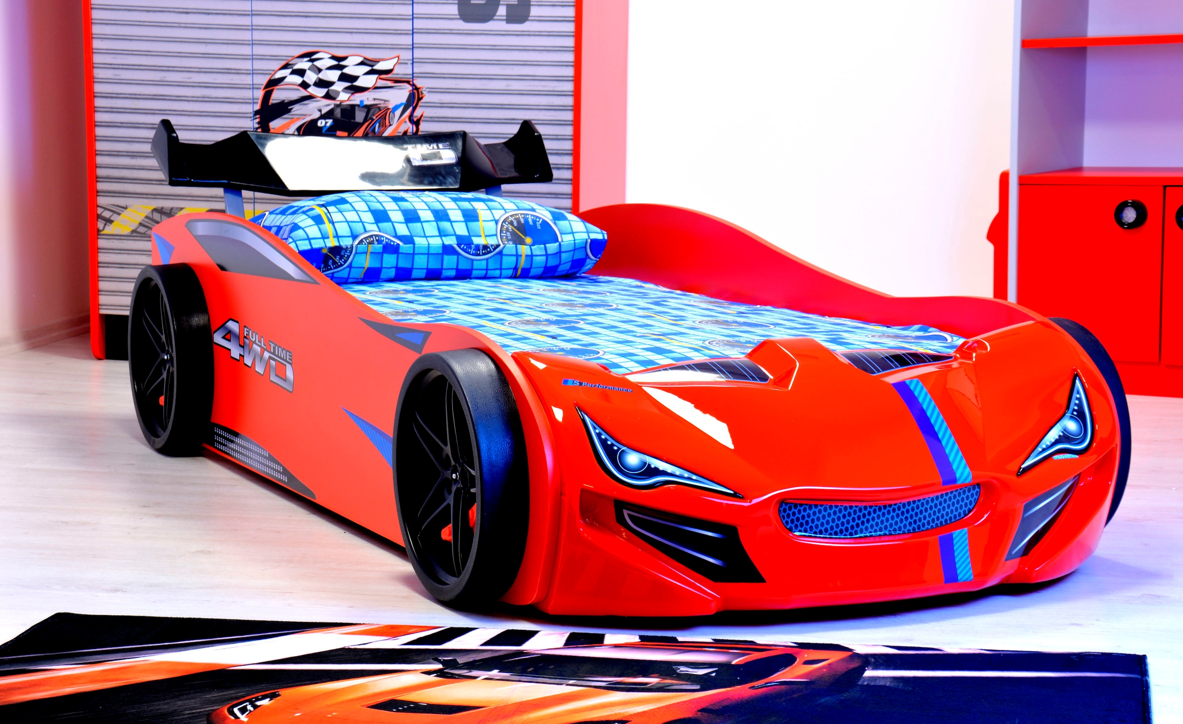 6. Bild von Relita Kinderbett »Superdrift«, Wahlweise mit Bettschublade die zum Schlafplatz umgebaut werden kann