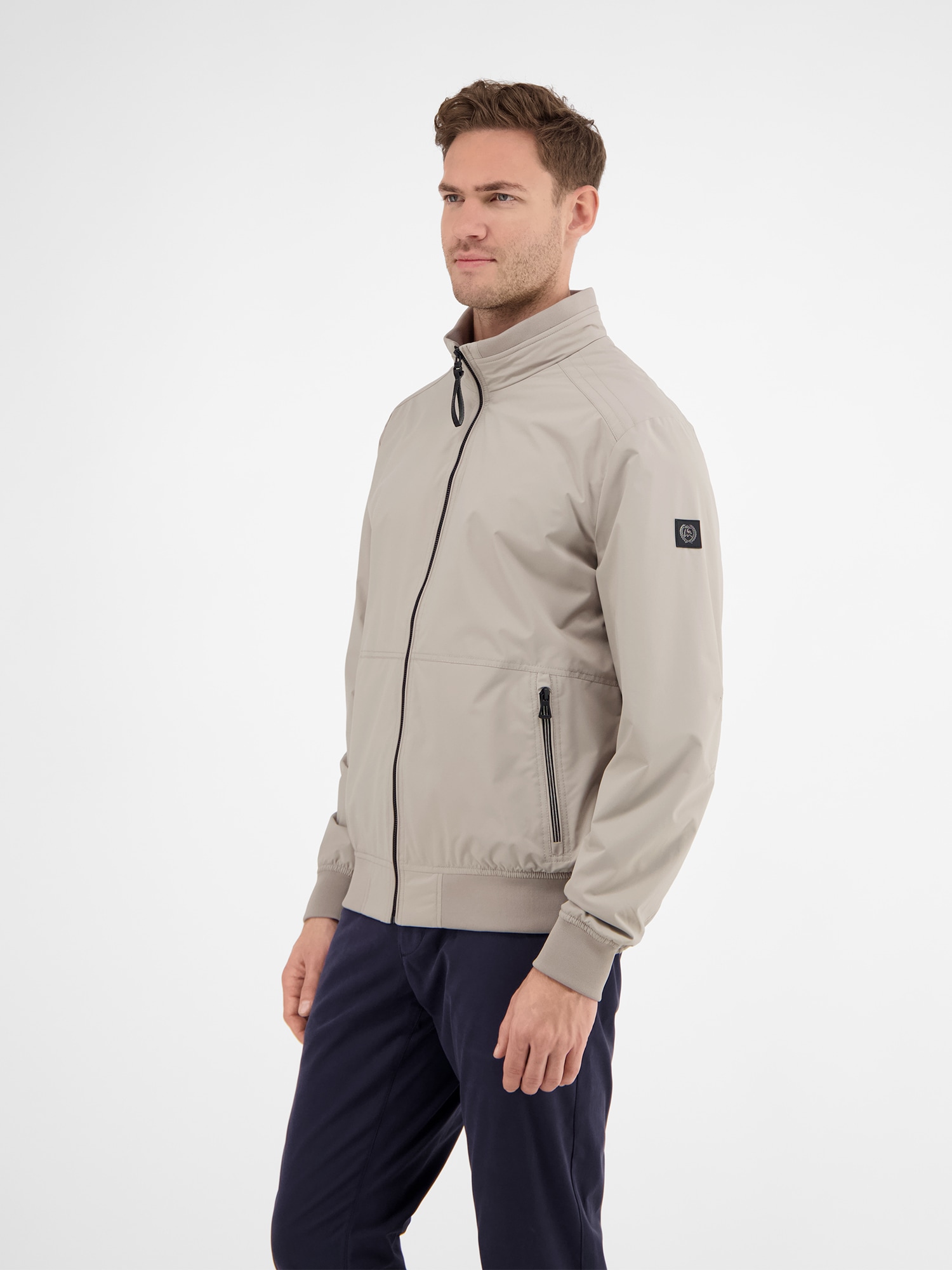 LERROS Blouson »LERROS Wind- und wasserabweisender Herren Blouson«, ohne Kapuze, Wasser- und windabweisend, atmungsaktiv