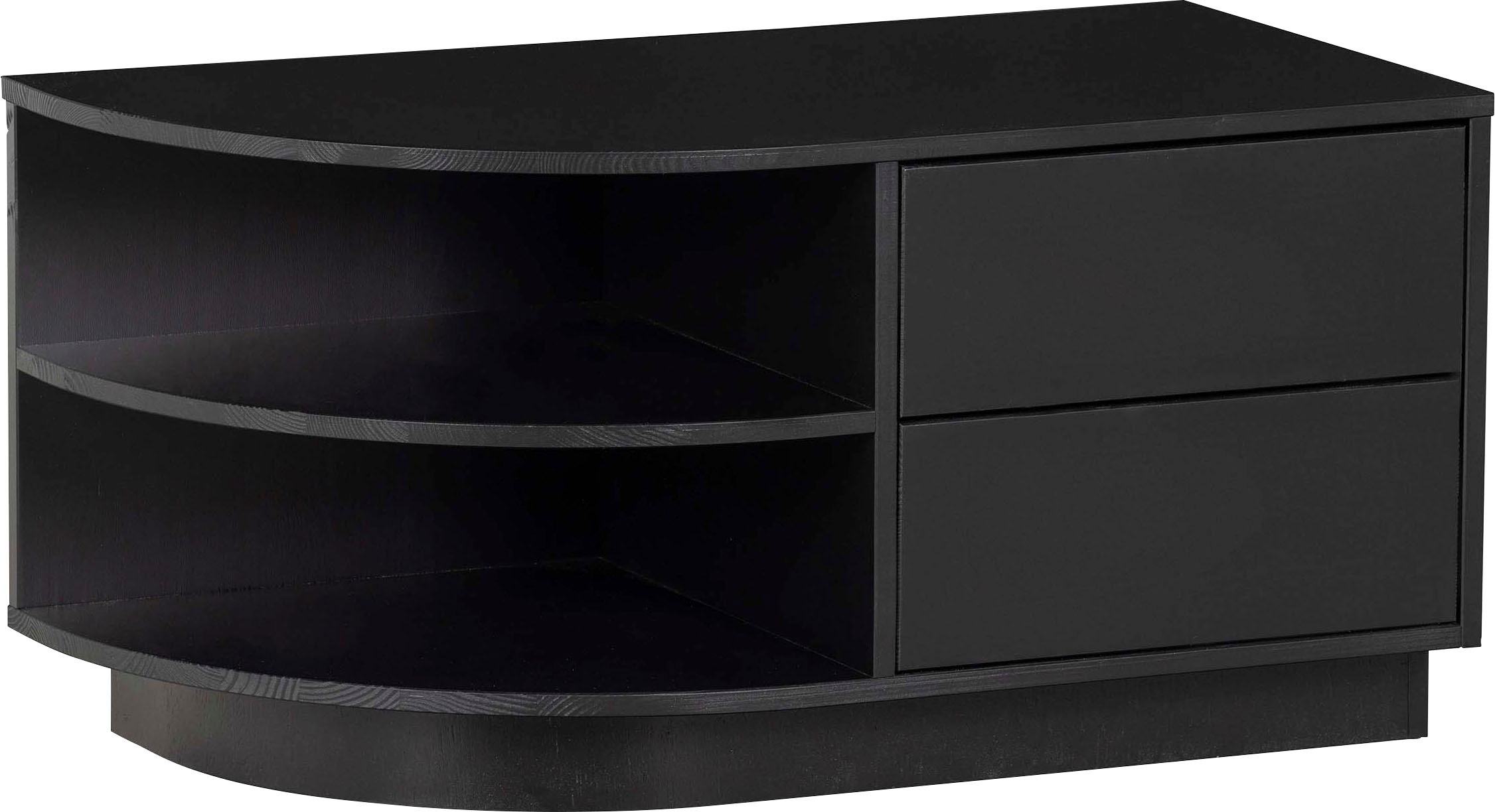 WOOOD Lowboard »Finca, Kommode mit abgerundeten Abschlussregal«, mit modernem Push-to-Open-System, Breite 78 cm