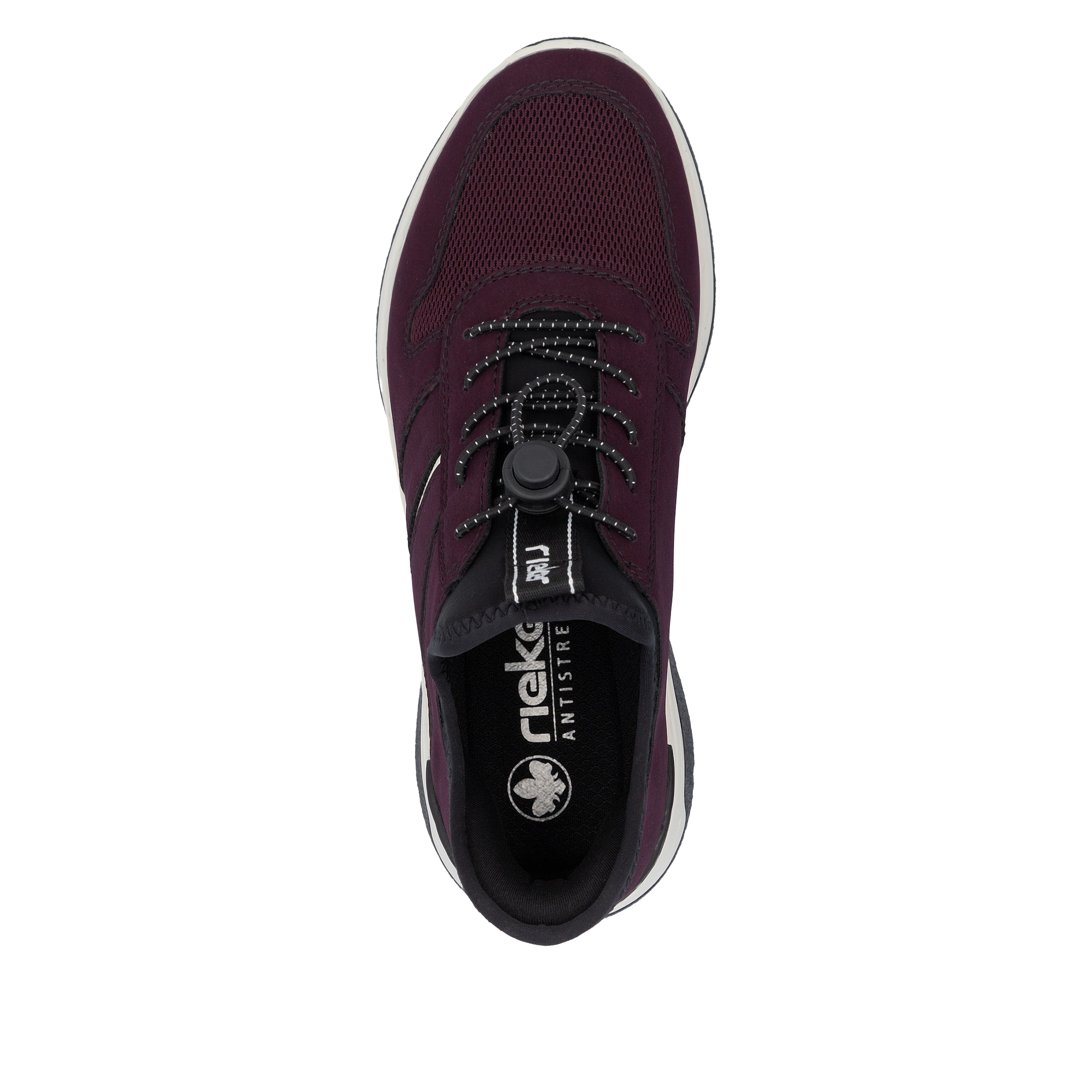 Rieker Slip-On Sneaker »Ready2GO«, Schlupfschuh, Halbschuh, Freizeitsneaker mit MemoSoft-Innensohle
