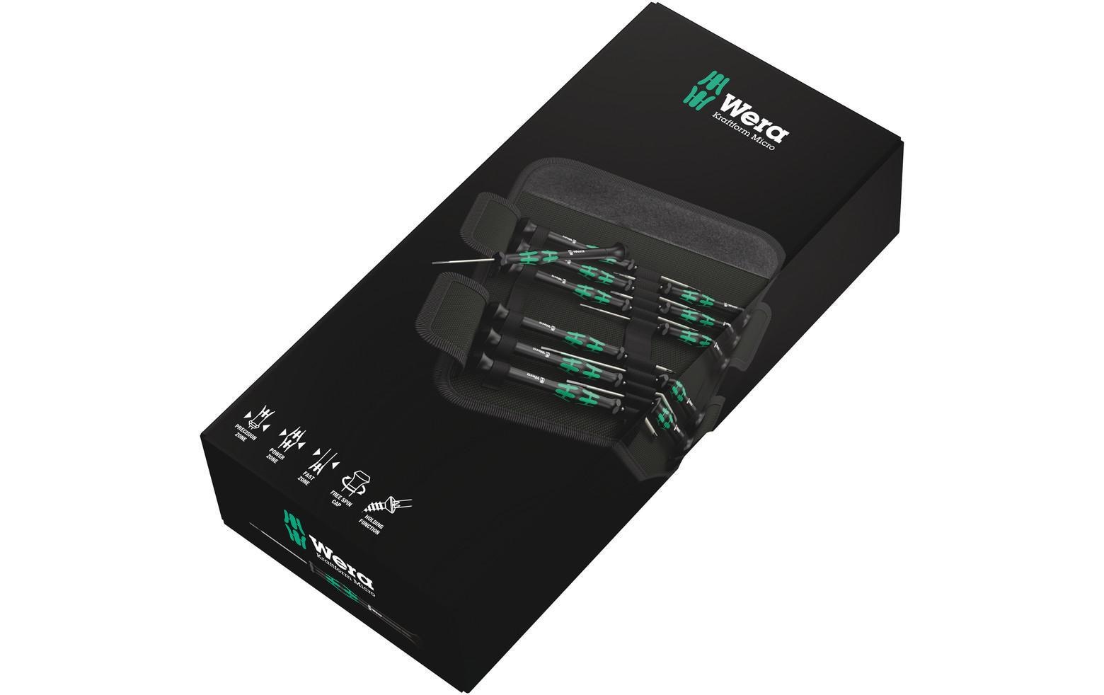 Wera Schraubendreher »Kraftform Micro 12 Universal 1, 12-teilig«
