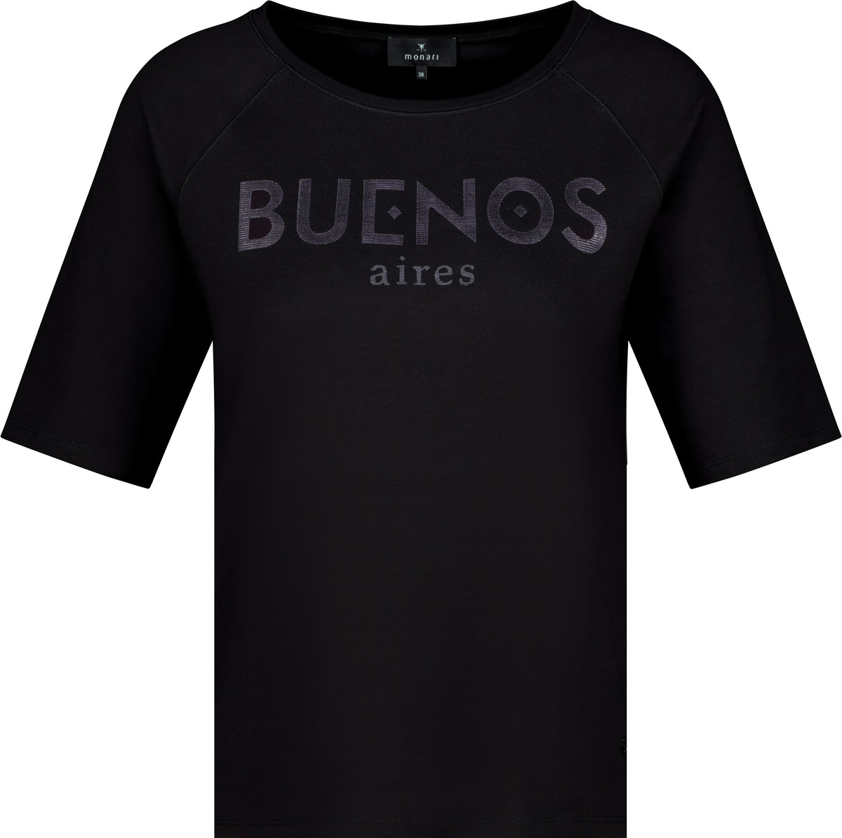 Monari T-Shirt »Shirt Buenos«, Mit Rundhalsausschnitt