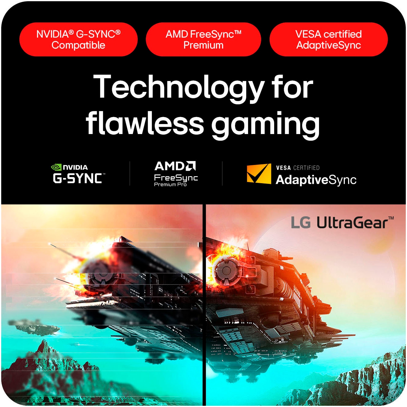 LG Gaming-Monitor »27GX704A« 67 cm/27 ″  2560 x 1440 px WQHD 0,03 Reaktionszeit 240 Hz