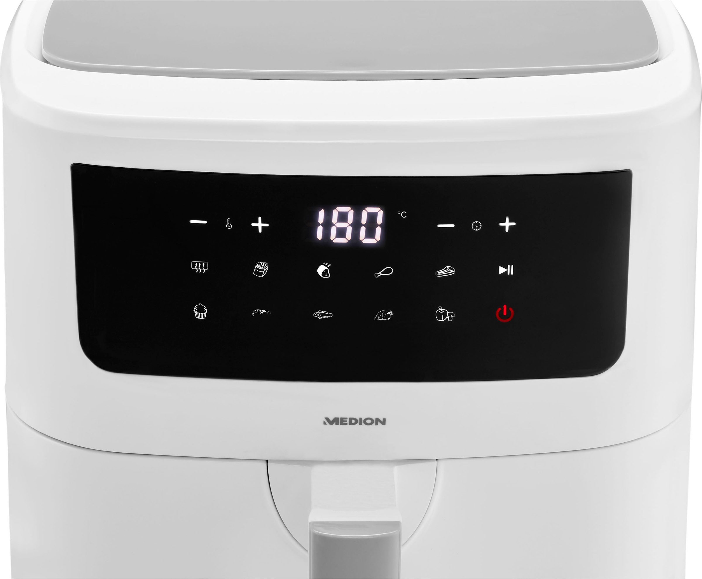 Medion® Heißluftfritteuse »P10 XL (MD 11750), 6,8 L Korbvolumen, 9 Automati günstig online kaufen