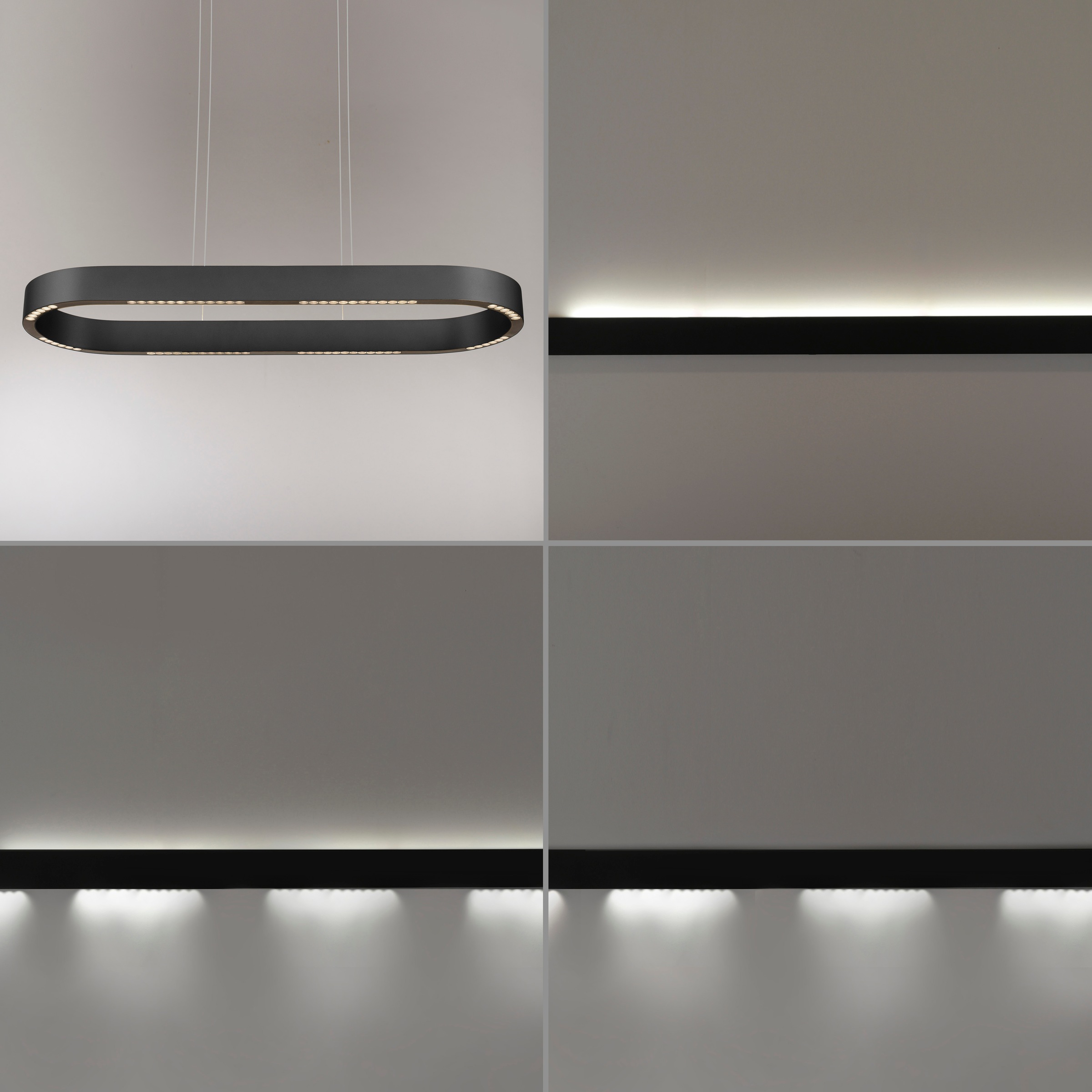 Neuhaus Q DESIGN CONTROL LIGHTS LED Pendelleuchte »Q-STRETTO« LED-Board 1 Stk. warmweiß - kaltweiß