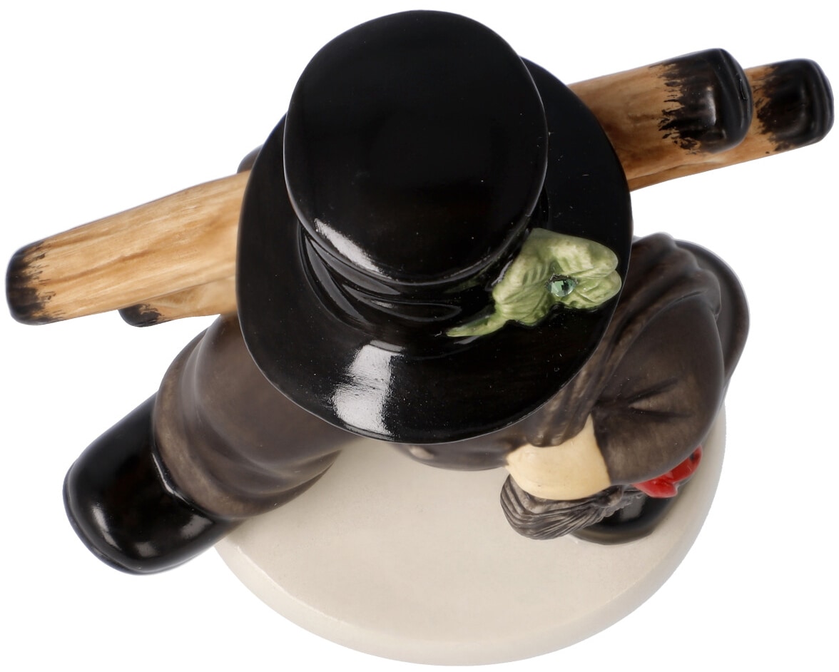 Goebel Weihnachtsfigur »Glücksbringer, Weihnachtsdeko«, Glücksbringer, Porzellan, Figur - Schornsteinfeger mit Kleeblatt