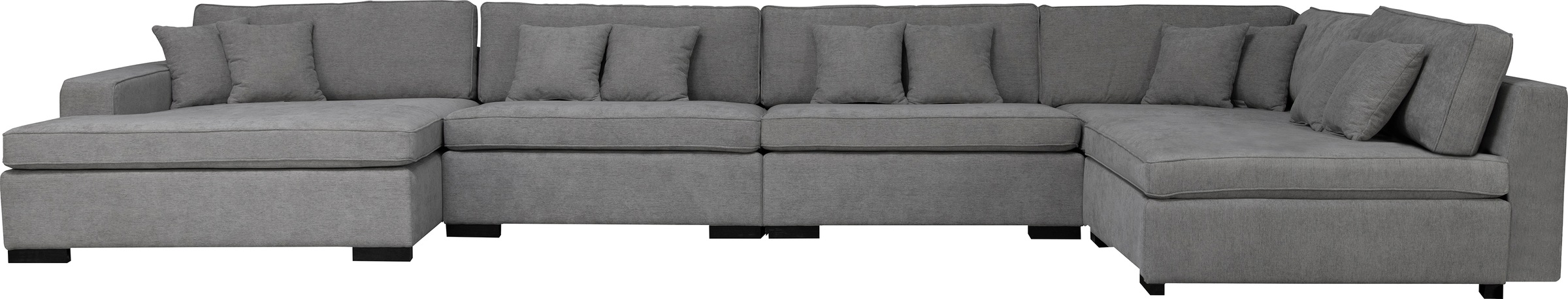 Guido Maria Kretschmer Home&Living Wohnlandschaft »Skara U-Form«, Lounge-Sofa mit Federkernpolsterung, in vielen Bezugsvarianten