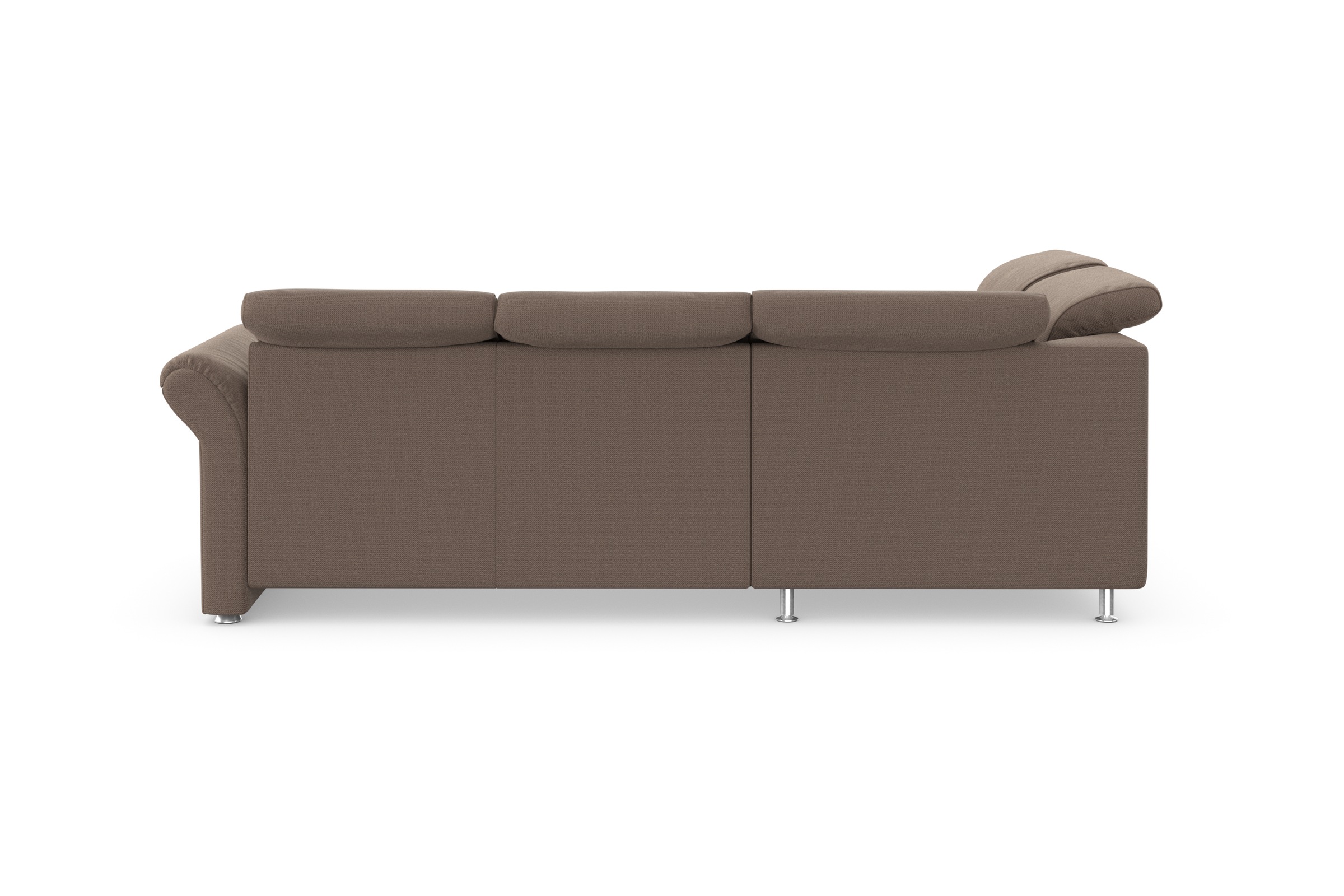 sit&more Ecksofa »Apulia L-Form«, wahlweise Bettfunktion, Bettkasten und Kopf- und Armteilverstellung
