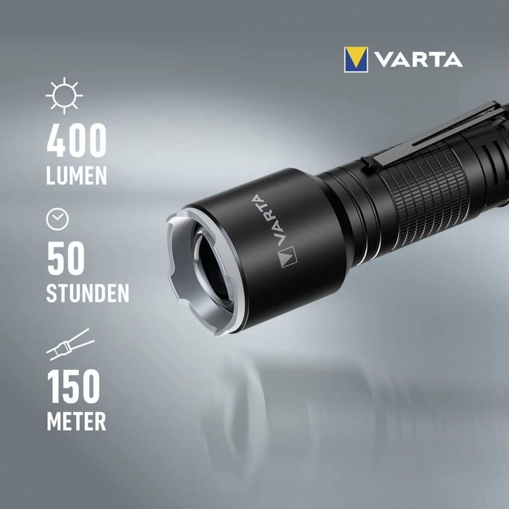 VARTA Taschenlampe »Aluminium Light F30 Pro«