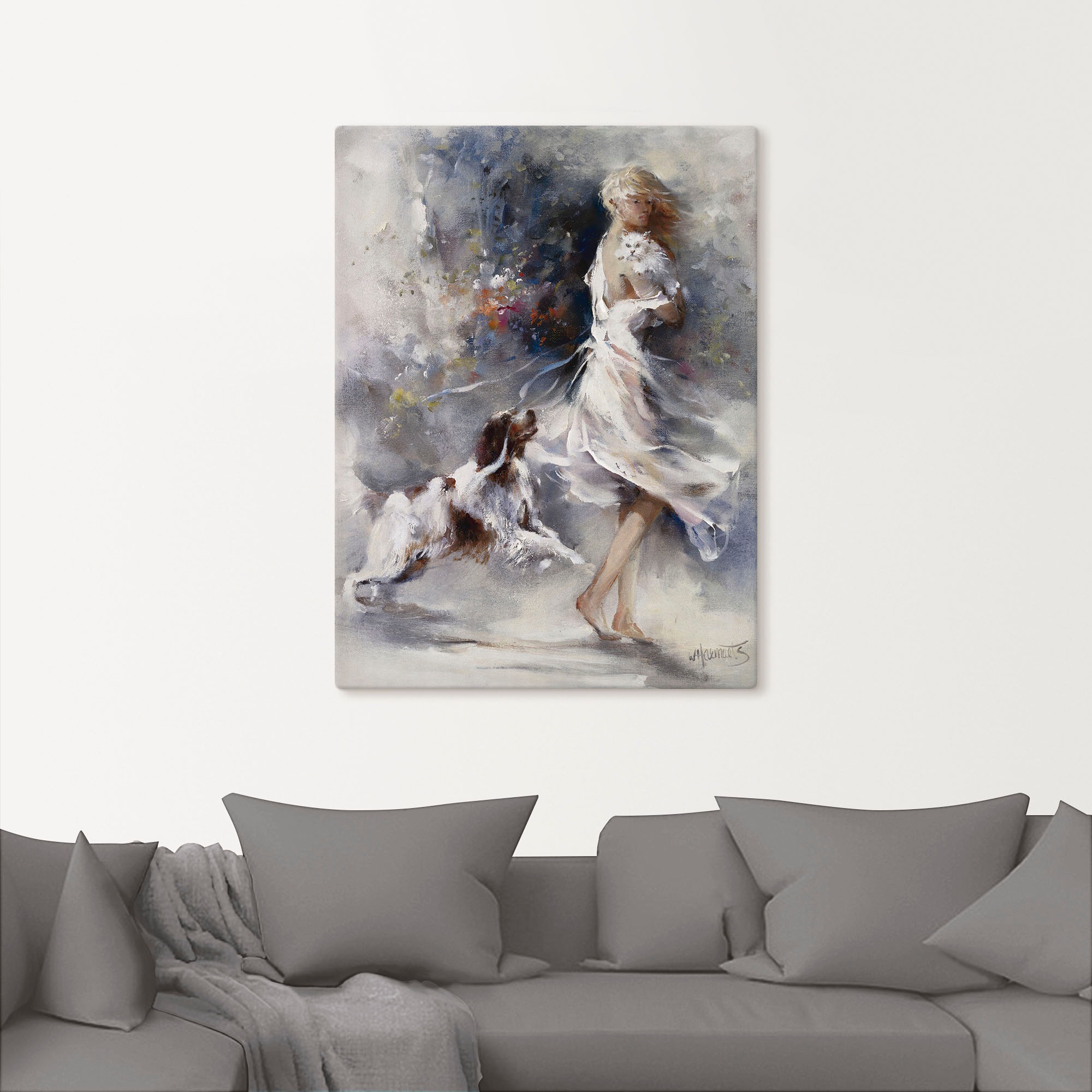 Artland Wandbild »Rivalität«, Frau, (1 St.), als Leinwandbild in verschied. günstig online kaufen