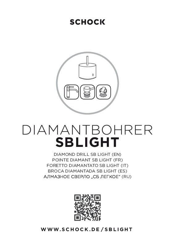 Schock Fräsbohrer »Diamantbohrer SB Light«, Ø 35mm, für Lochbohrungen bei Q günstig online kaufen