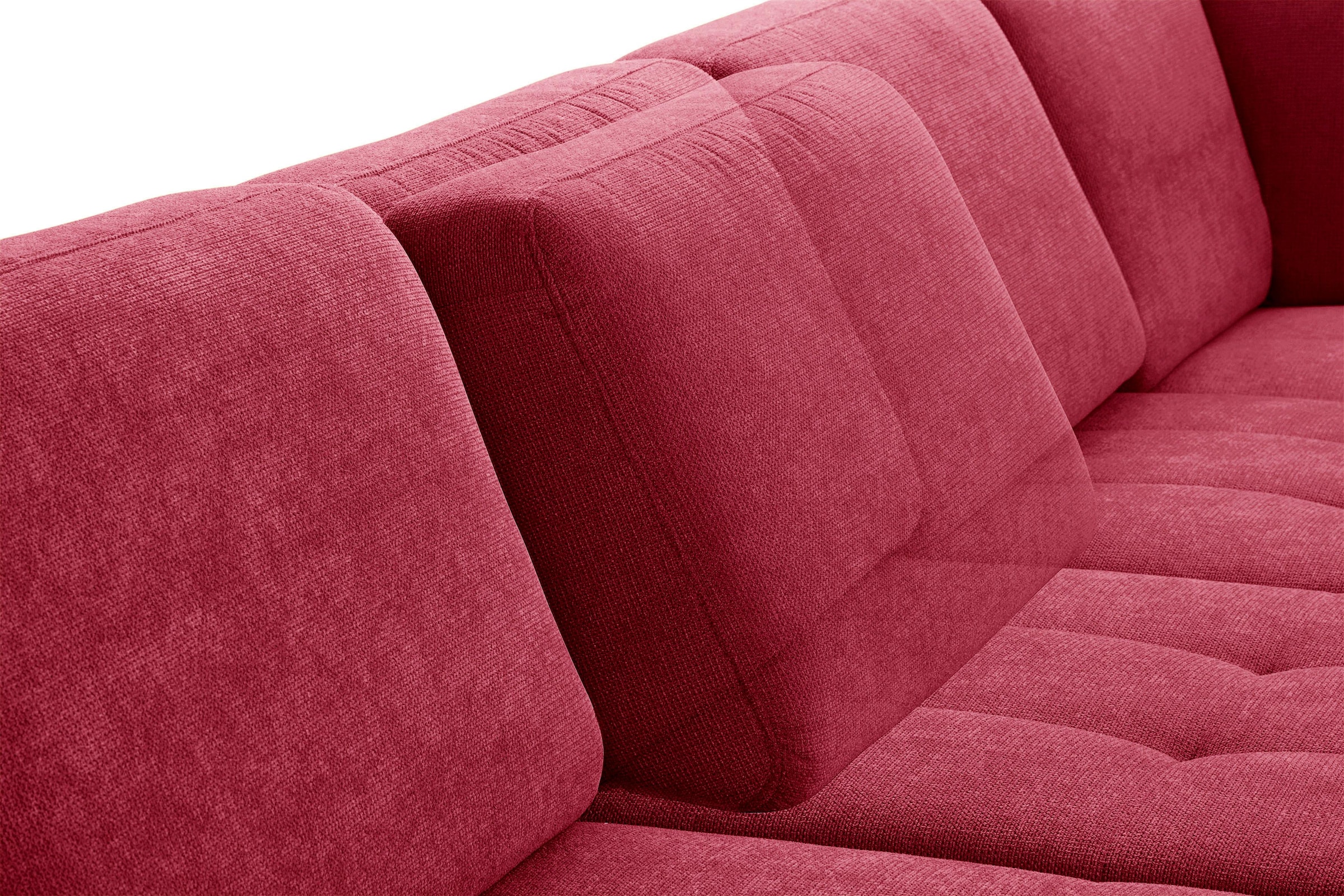 sit&more Wohnlandschaft »Santorini U-Form«, mit Federkern und Sitztiefenverstellung, wahlweise mit Bettfunktion