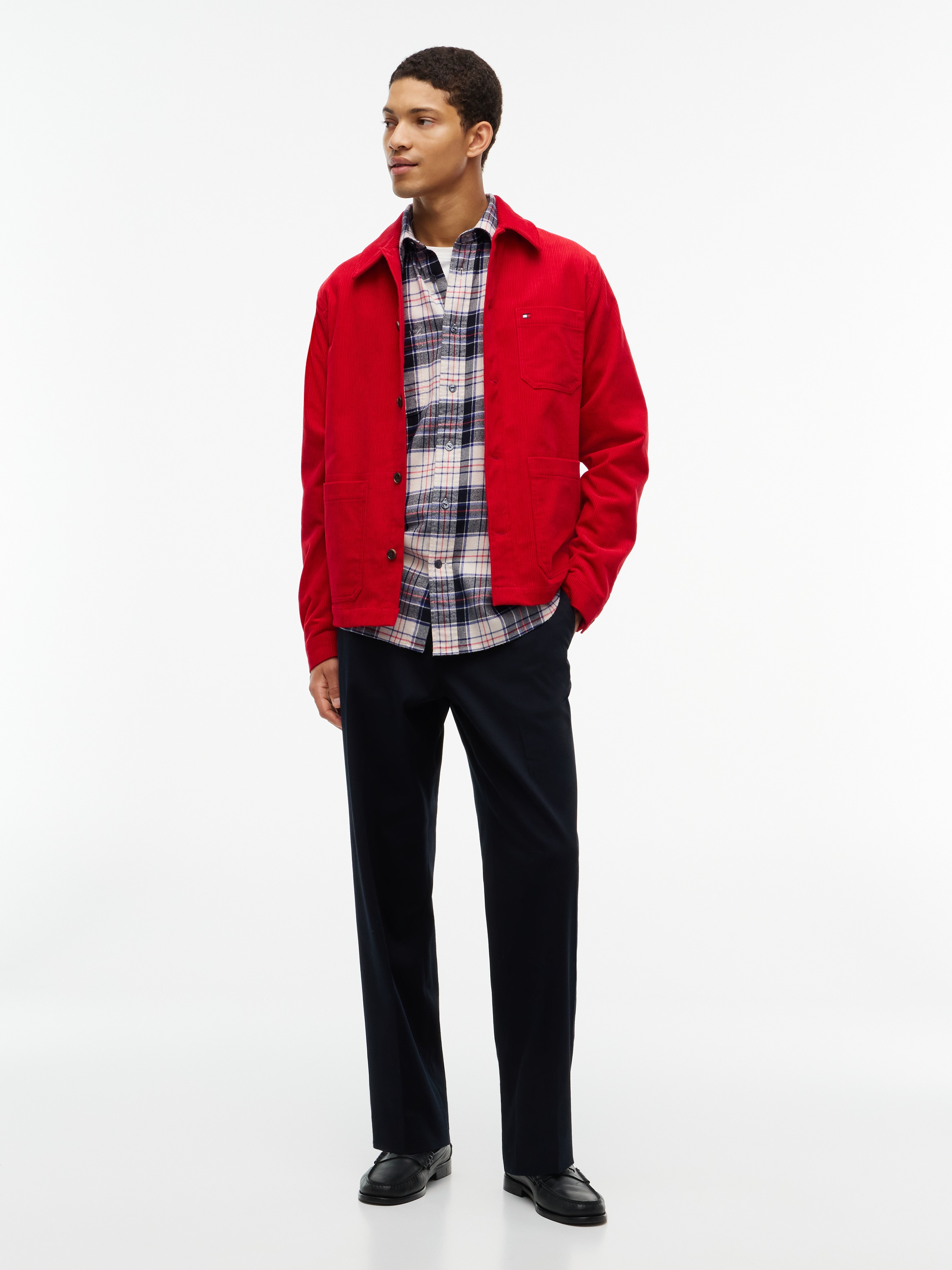 Tommy Hilfiger Flanellhemd »RWB TARTAN FLANNEL« Regular Fit soft Flannel
