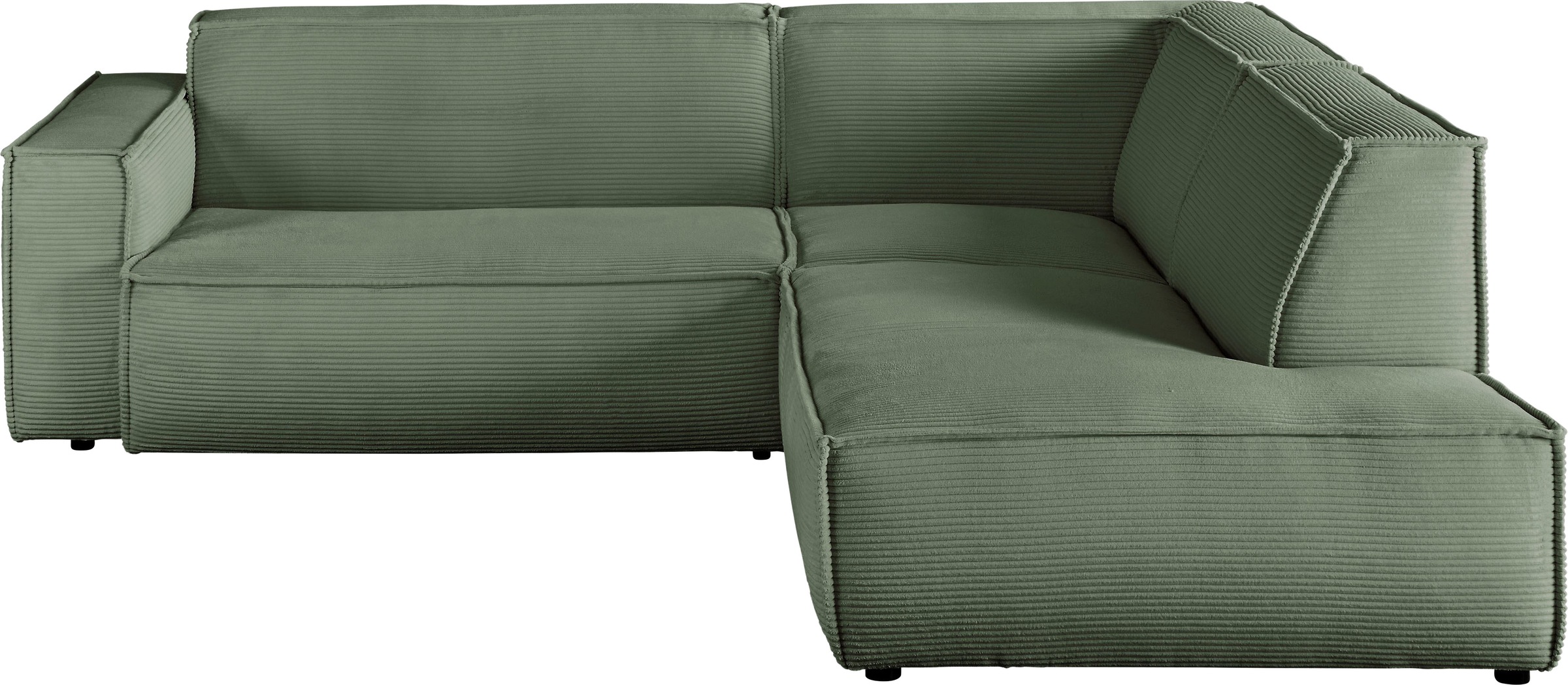 3C Candy Ecksofa »Matteo in elegant, kubischer Formensprache, bequem, L-For günstig online kaufen