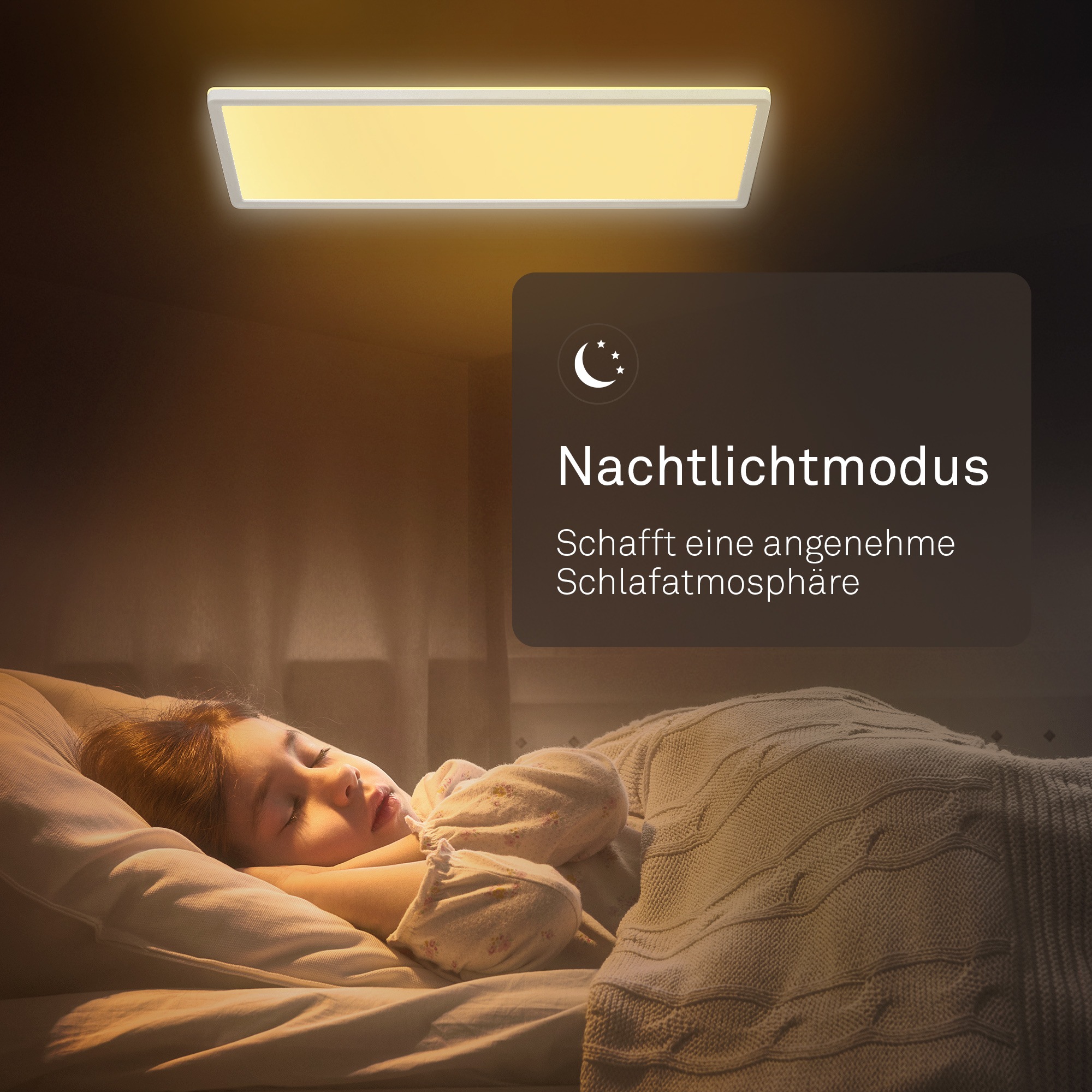 B.K.Licht LED Panel »SHALLOW« LED-Board 1 Stk. Neutralweiß 58x20x3 cm, Badlampe, Badezimmer, Küche, Wohnzimmer