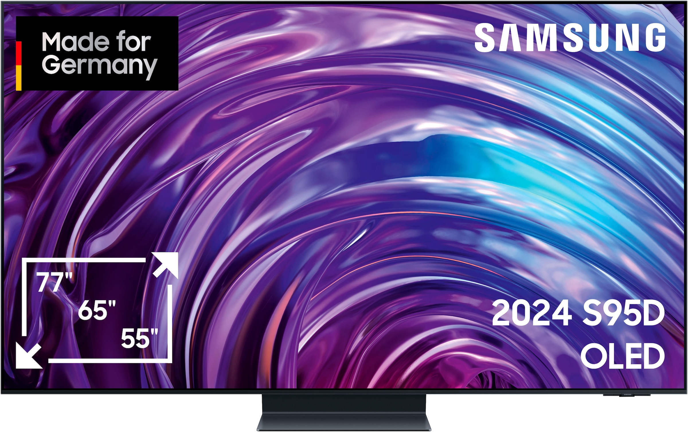 Samsung OLED-Fernseher »GQ77S95DAT«, 4K Ultra HD, Smart-TV, Neural Quantum 4K AI Gen2 Prozessor, Glare Free, bis zu 144Hz