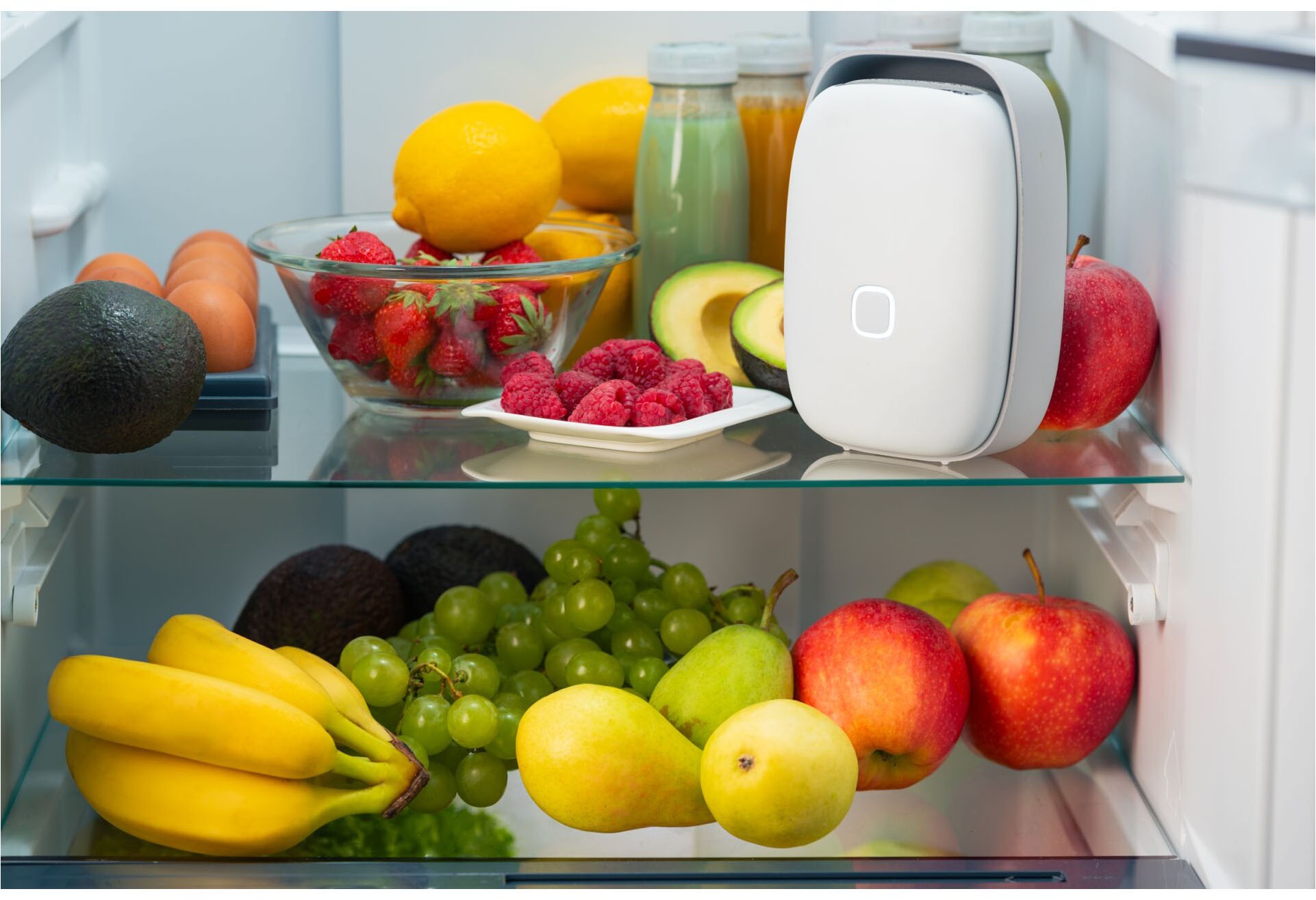 Vitesy Luftreiniger »Shelfy – Smarte Frischeverlängerung für deinen Kühlschrank«, reduzierte Bakterien, verlängert Haltbarkeit, gegen Schimmel