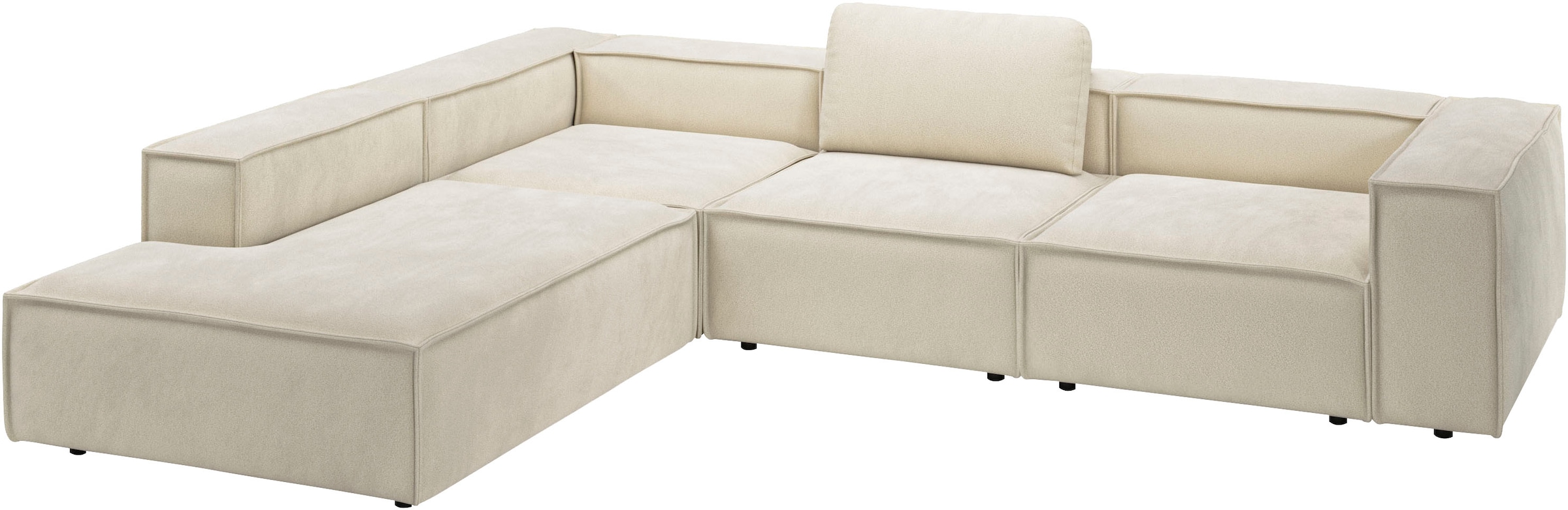 Places of Style Ecksofa »Watertown moderne L-Form«, Breite 311 cm