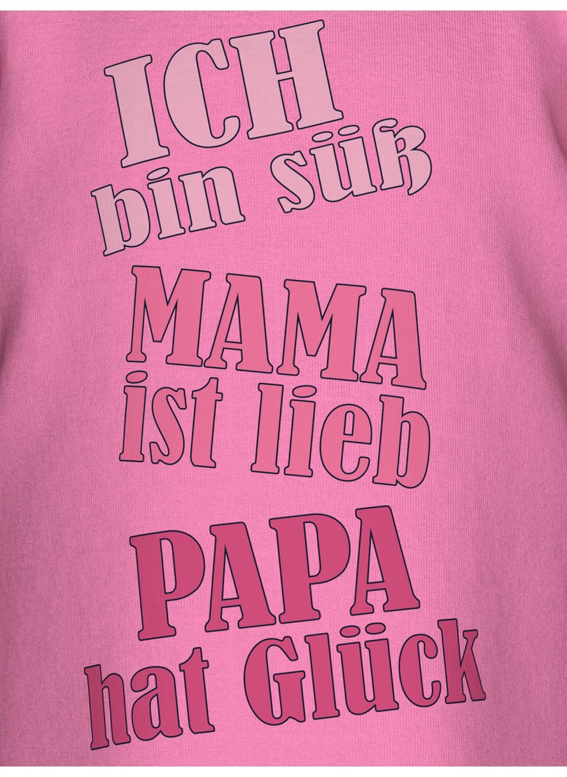 Trigema T-Shirt »TRIGEMA T-Shirt mit frechem Spruch-Print«, (1 tlg.)