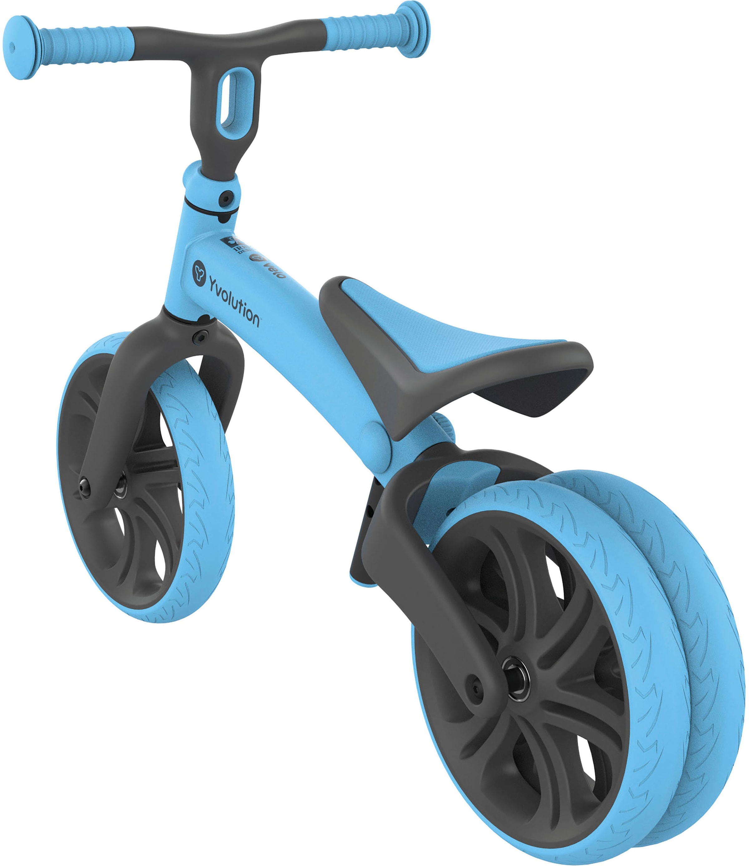Yvolution Laufrad »Laufrad Junior, blau«
