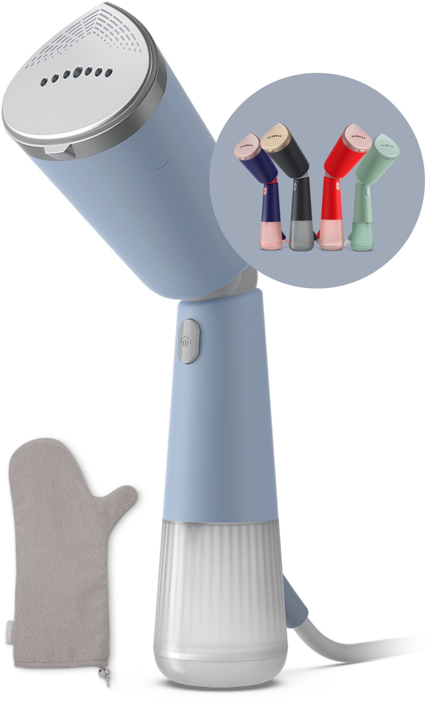 Philips Dampfbürste »STH5020 "Styler", 120 ml abnehmbarer Wassertank, Metal günstig online kaufen
