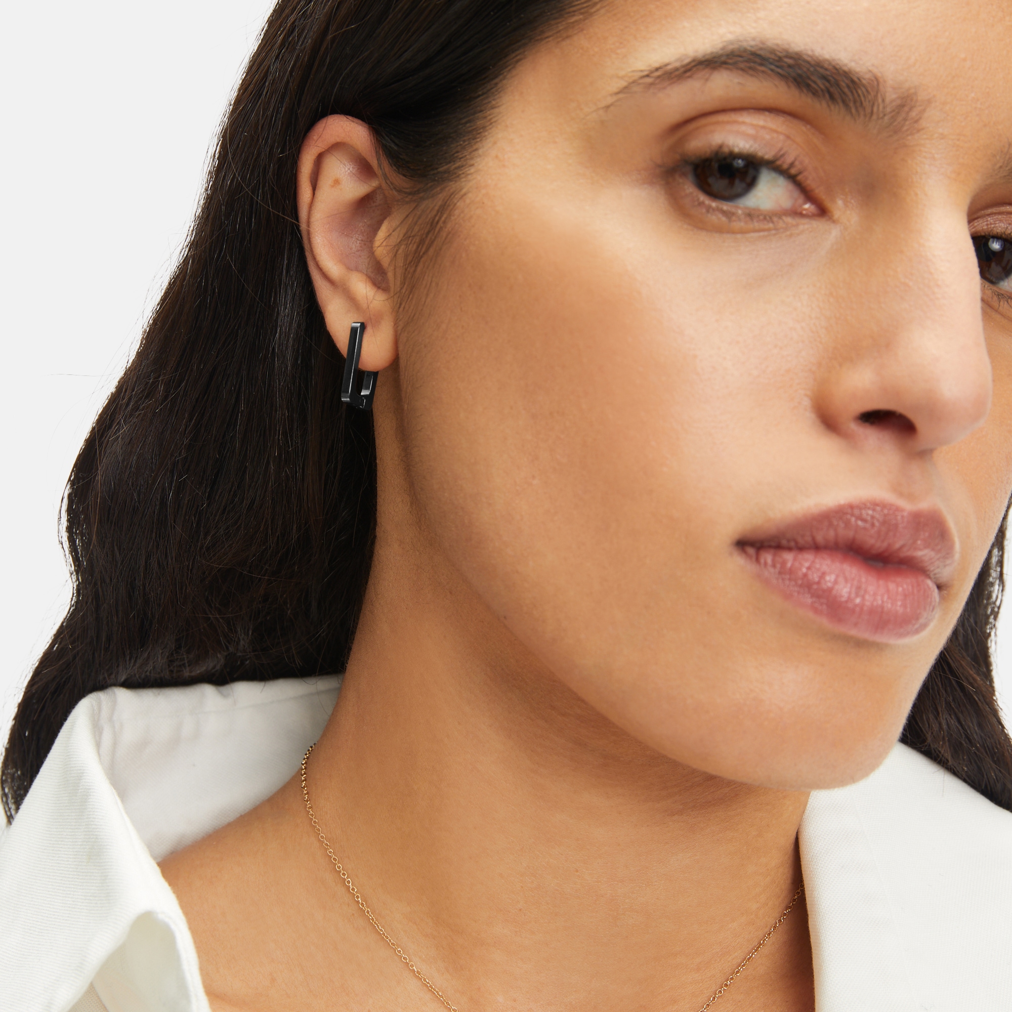 Liebeskind Berlin Paar Creolen »Schmuck Geschenk Edelstahl Ohrringe Mini Link, LJ-1469-E-25«