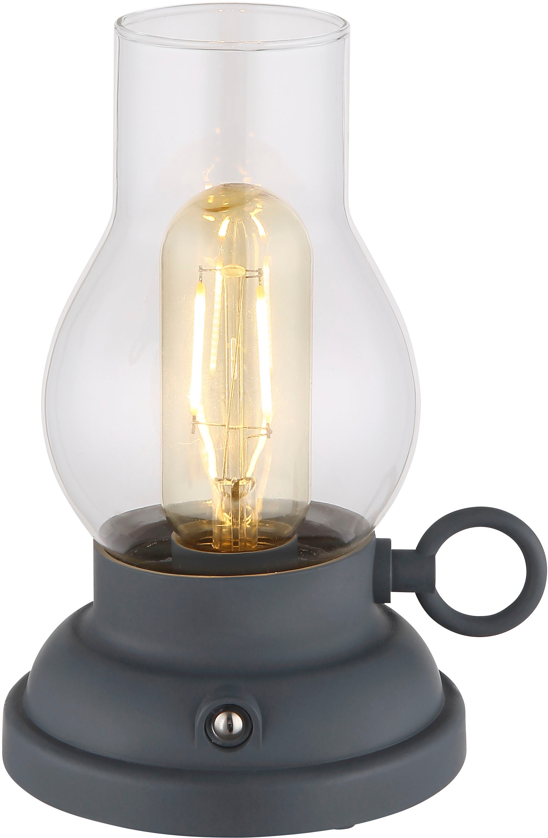 GLOBO LIGHTING LED Tischleuchte »PETRO«, 1 flammig, Leuchtmittel LED-Modul | LED fest integriert, USB-Ladekabel Leuchtdauer ca. 6 Stunden 2700 Kelvin