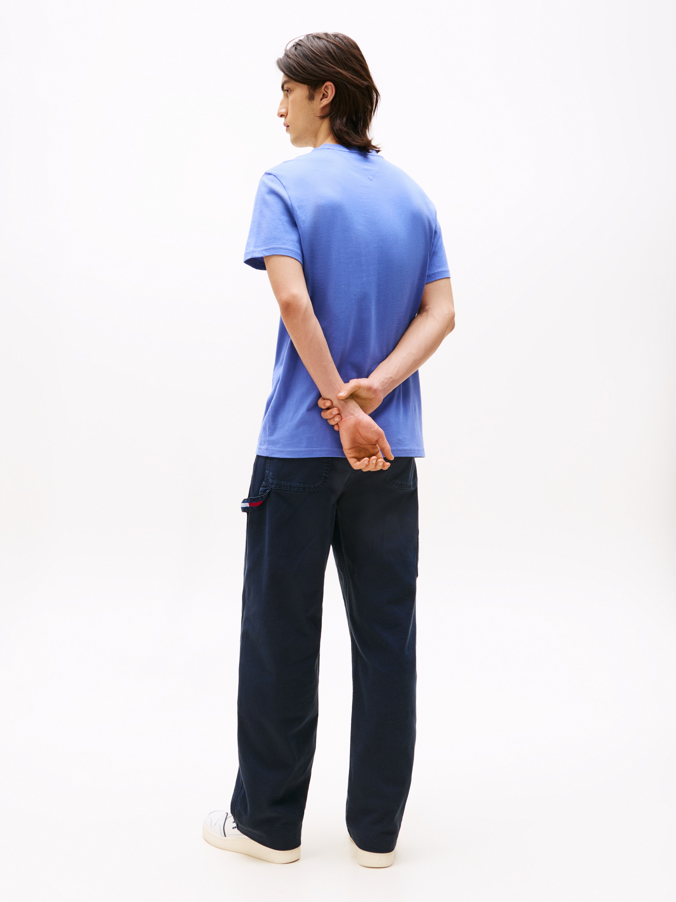 Tommy Jeans T-Shirt »TJM RWB FLAG TEE EXT« Slim fit, mit Rundhals