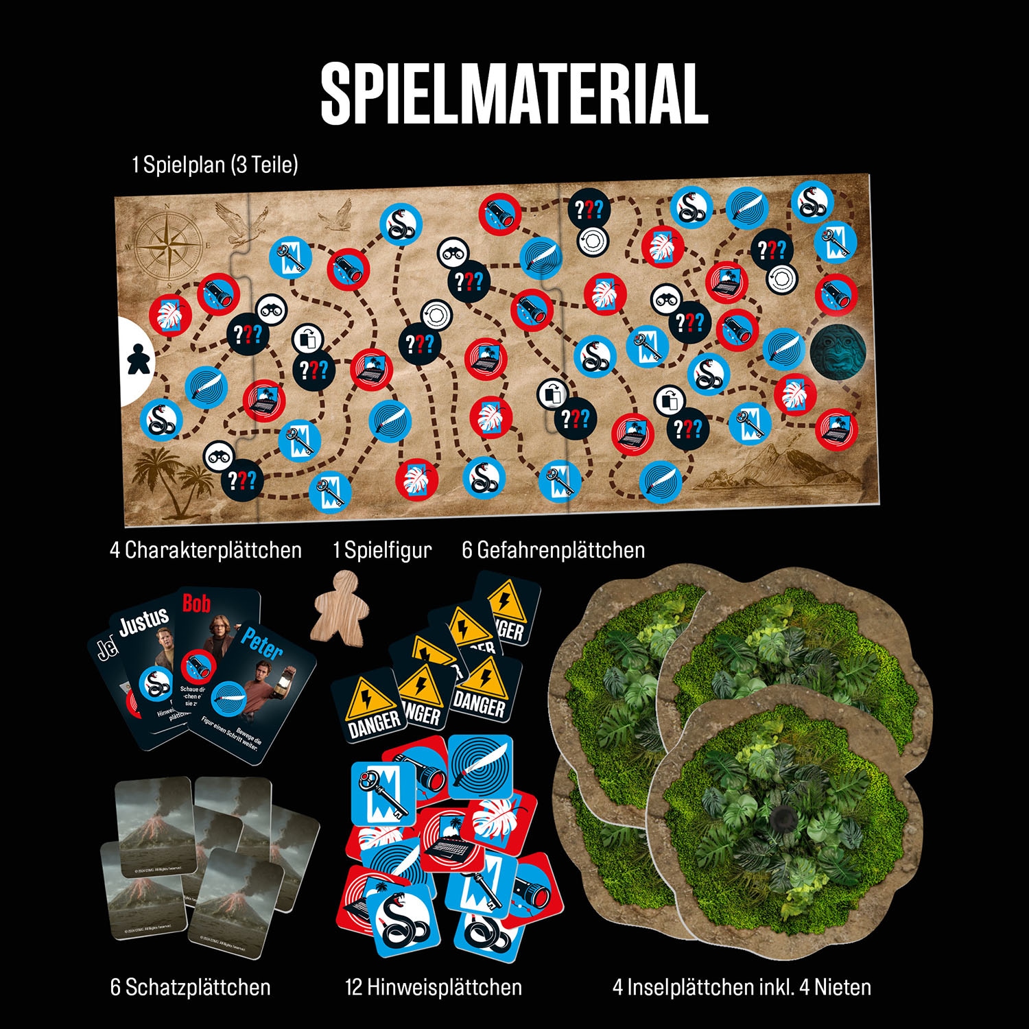 Kosmos Spiel »Die drei ??? und die Toteninsel« Made in Germany