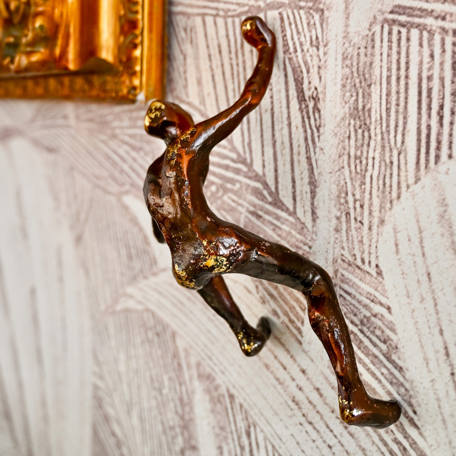 Kare Design Wanddekoobjekt »Wandschmuck Climber 14x23cm« günstig online kaufen