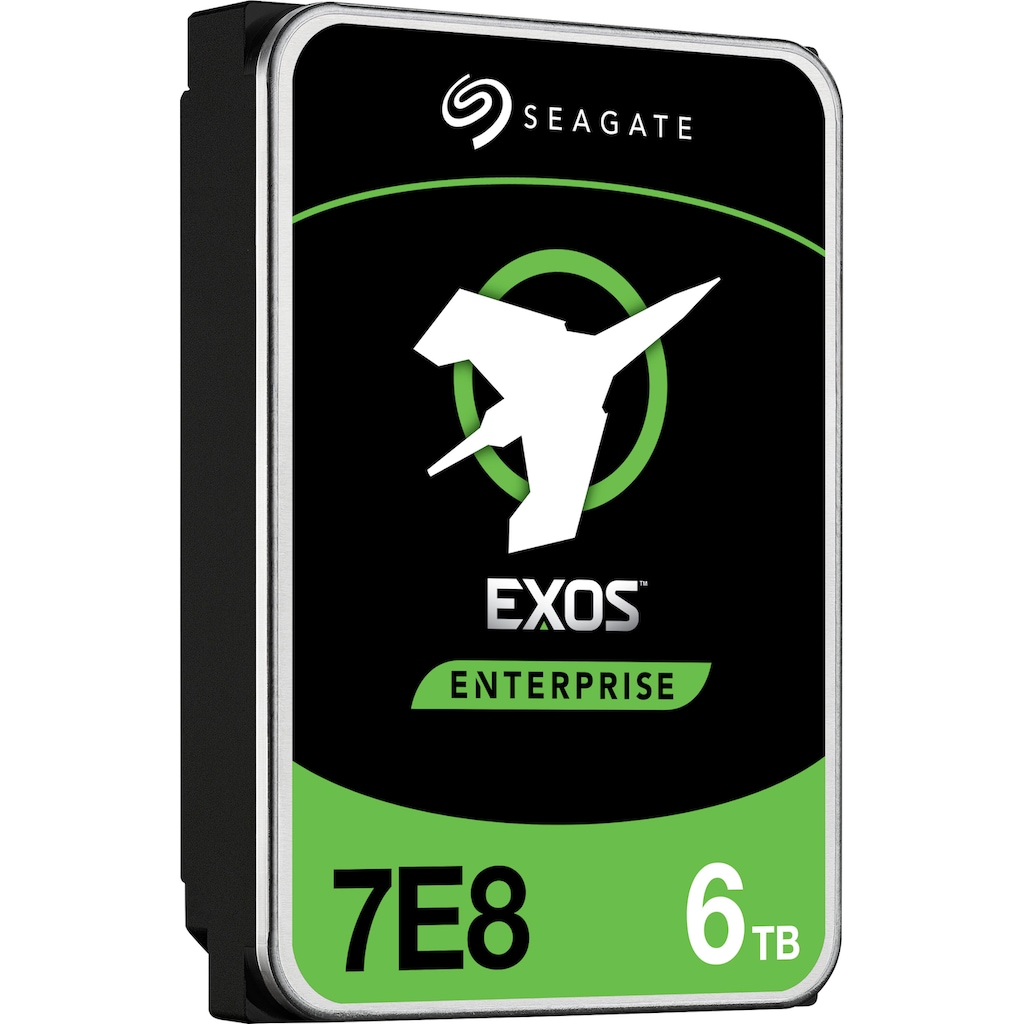 Seagate HDD-Server-Festplatte »Exos 7E8 6TB SAS 512e/4Kn«, Anschluss SAS, Bulk