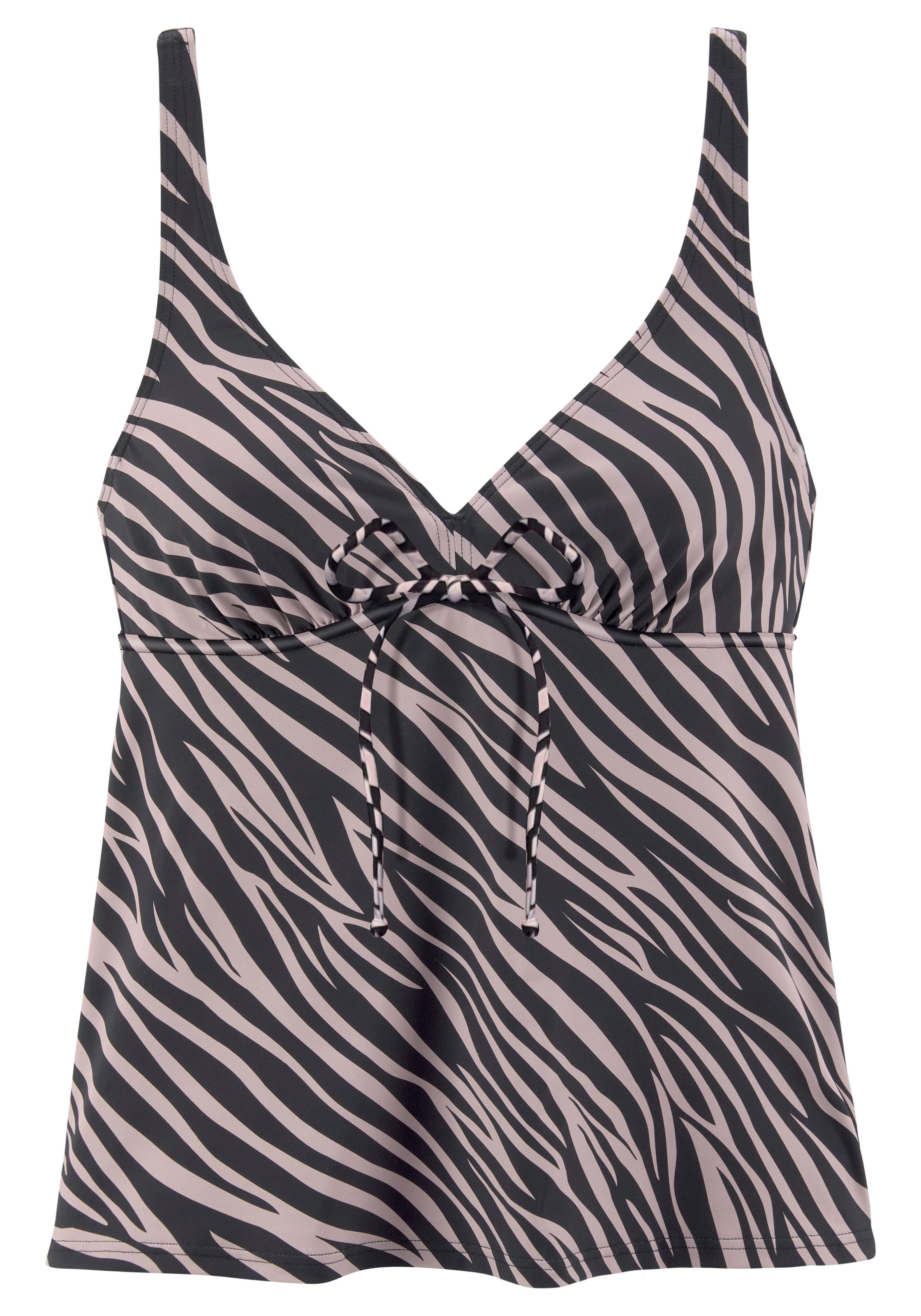 LASCANA Bügel-Tankini-Top »Kaa«, mit Animal-Design