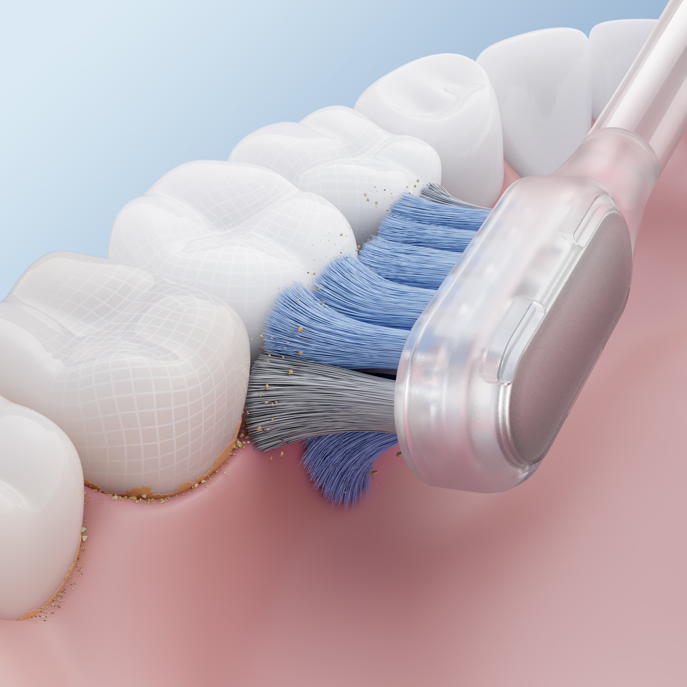 Mova Elektrische Zahnbürste »MOVA Fresh Pro 3DClean™ Electric Toothbrush with App«, 2 St. Aufsteckbürsten, Akku hält 30 Tage, Intuitive Druckerkennung, App- und Bluetooth-fähig