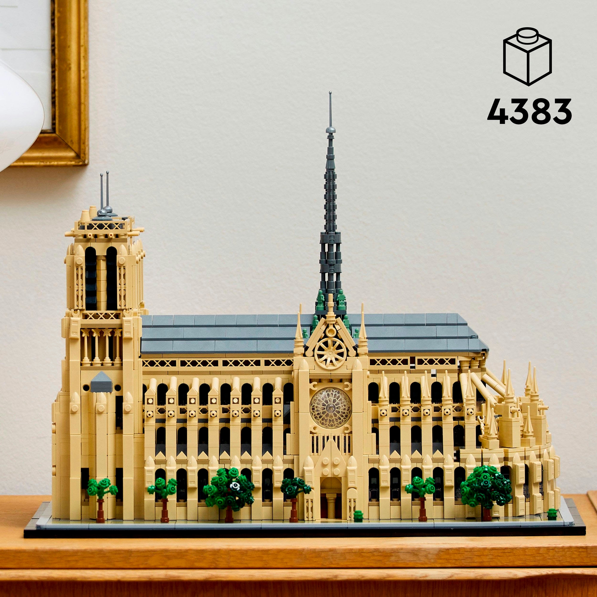 LEGO® Konstruktionsspielsteine »Notre-Dame de Paris (21061), LEGO Architecture«, (4383 St.), Made in Europe