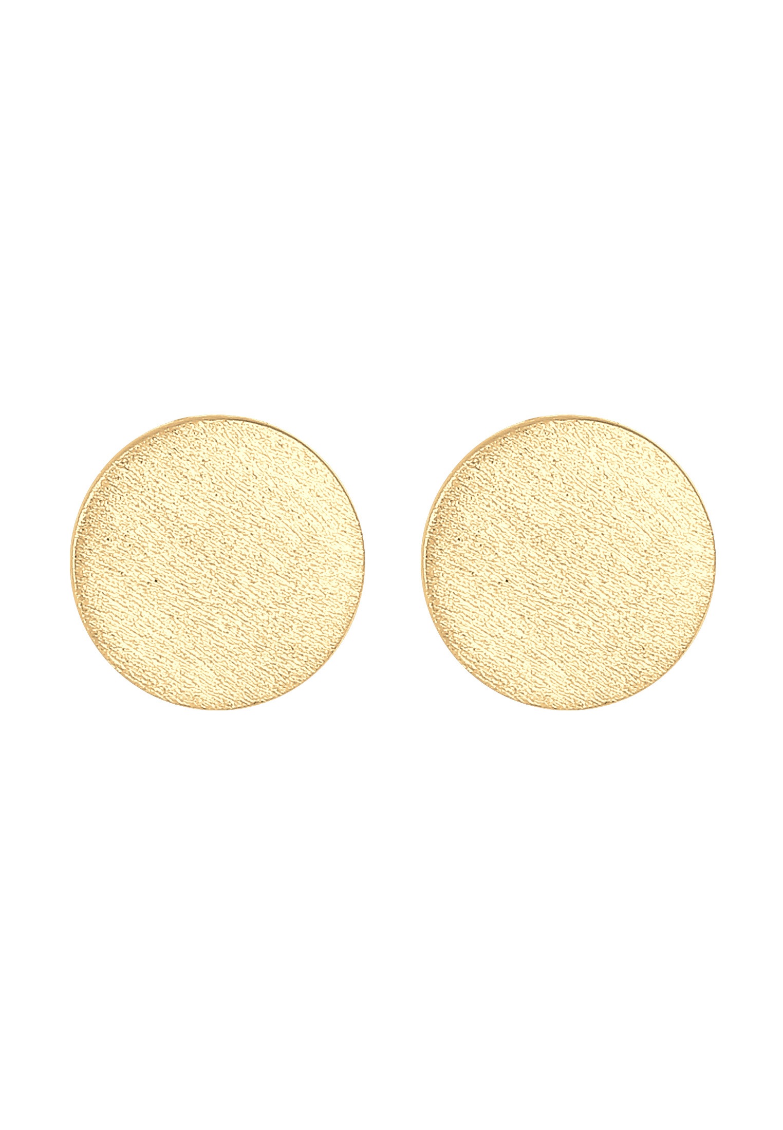 Kuzzoi Paar Ohrstecker »Ohrstecker Plättchen 925 Sterling Silver«