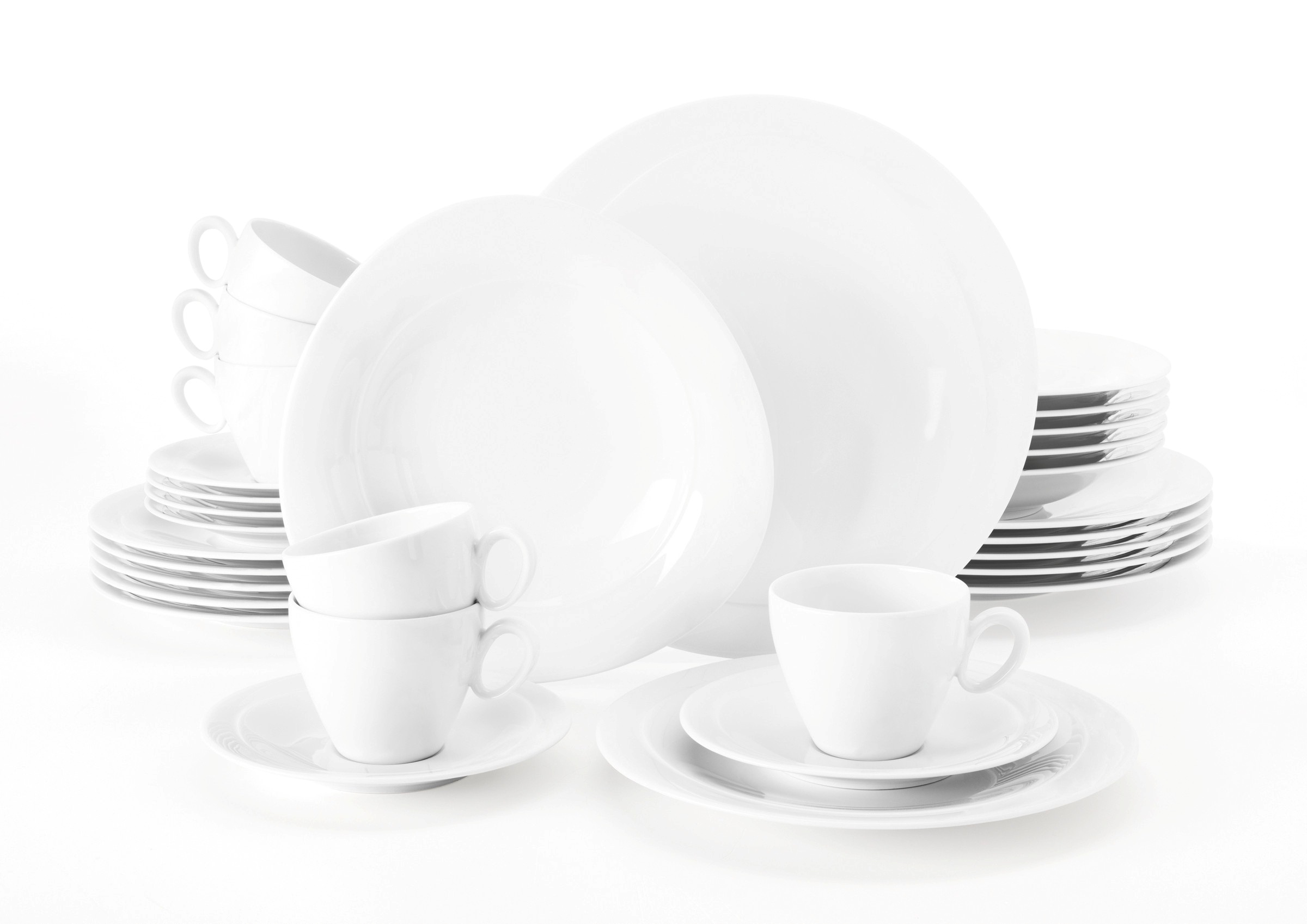 Seltmann Weiden Kombiservice »Geschirr-Set, Service Trio«, (Set, 30 tlg.), günstig online kaufen