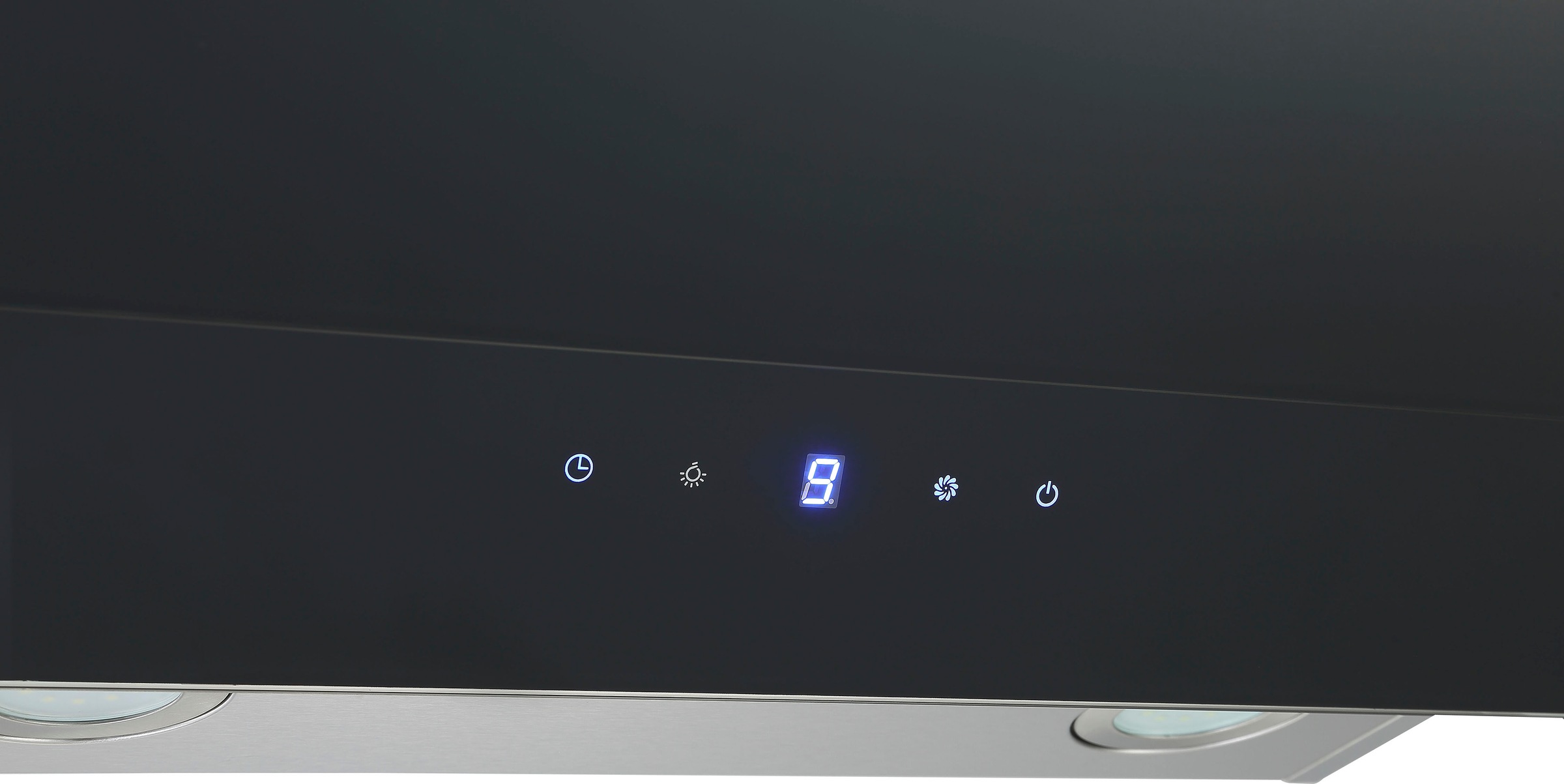 RESPEKTA Kopffreihaube »CH 77090«, 90 cm, 3 Leistungsstufen, LED-Beleuchtung, Ab- und Umluftfähig