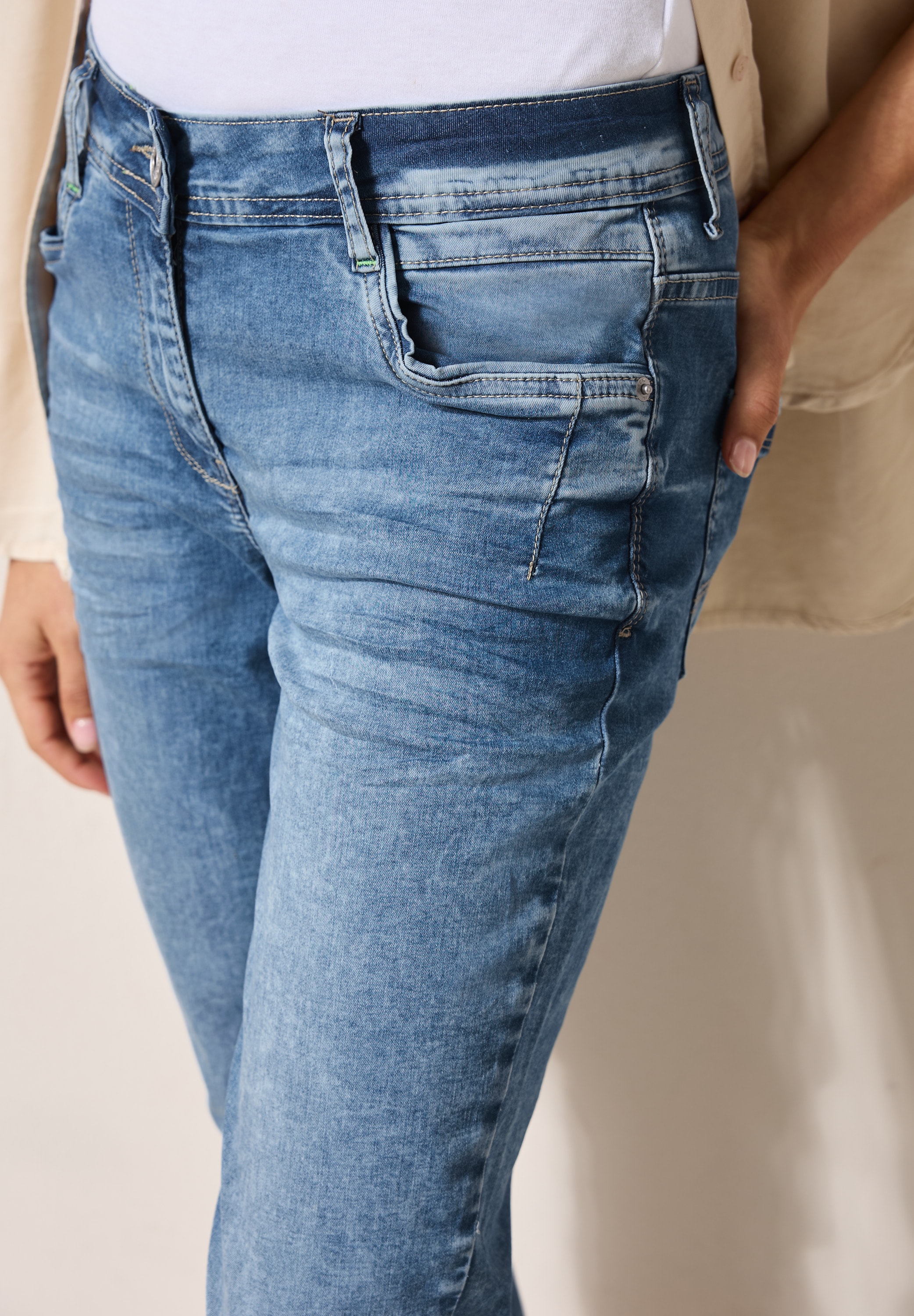 Cecil 7/8-Jeans »Style Scarlett«, Slim Fit mit Mid Waist